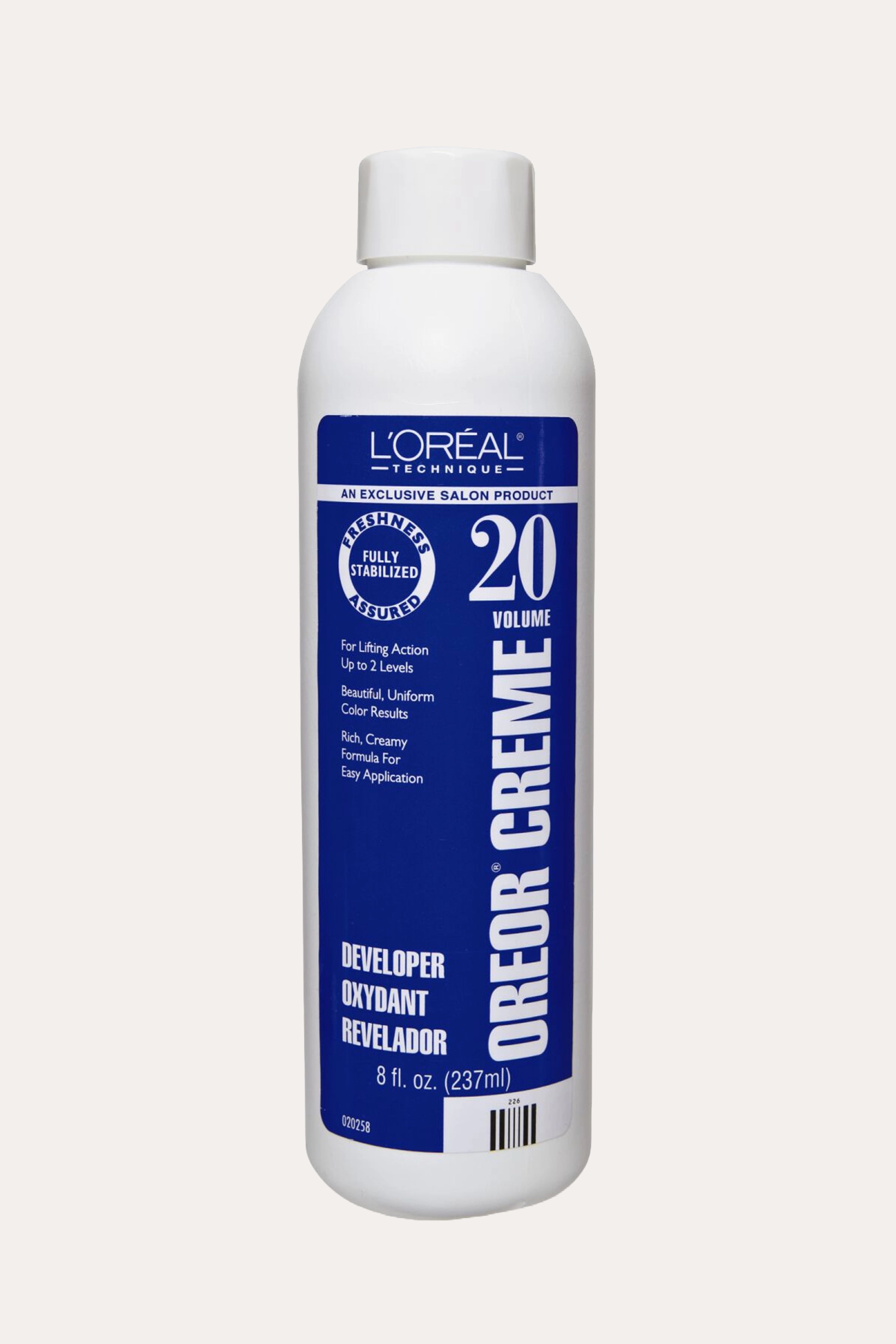 DÉVELOPPEUR CRÈME L'ORÉAL OREOR VOLUME 20