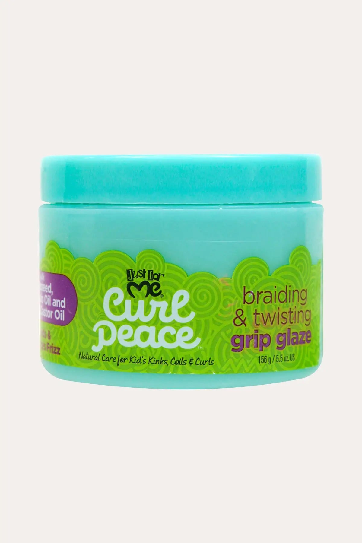 JUST FOR ME CURL PEACE BRAIDING & TWISTING GRIP GLAZE 5.5oz - BSW BEAUTY CANADA