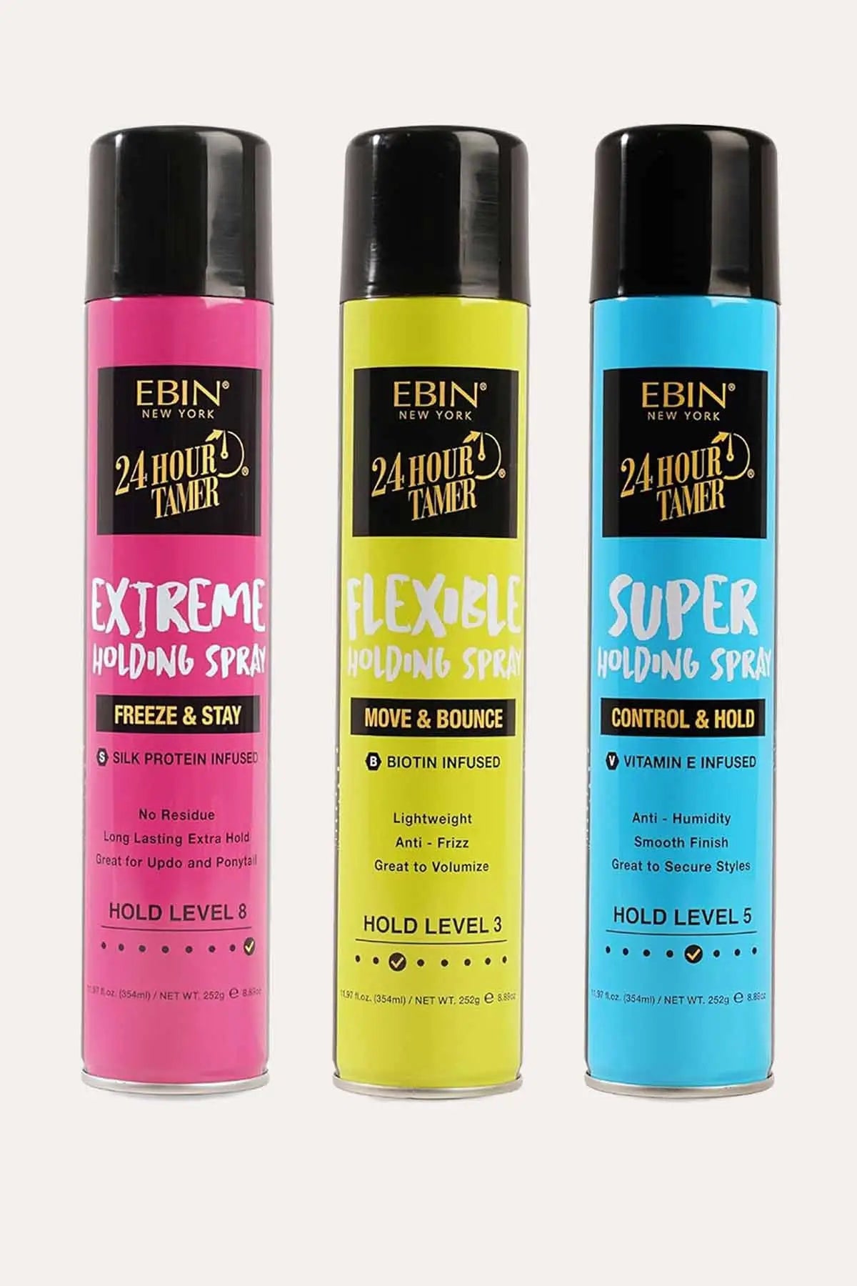 EBIN 24 HOURS TAMER HOLDING SPRAY 11.97oz - BSW BEAUTY CANADA