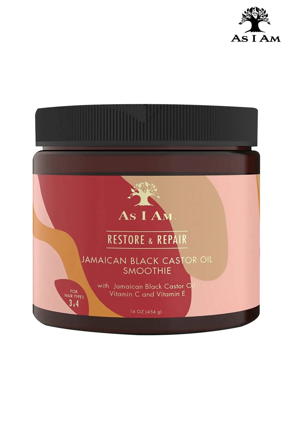 AS I AM RESTORE & REPAIR JAMAICAN BLACK CASTOR OIL SMOOTHIE 16oz - BSW BEAUTY CANADA