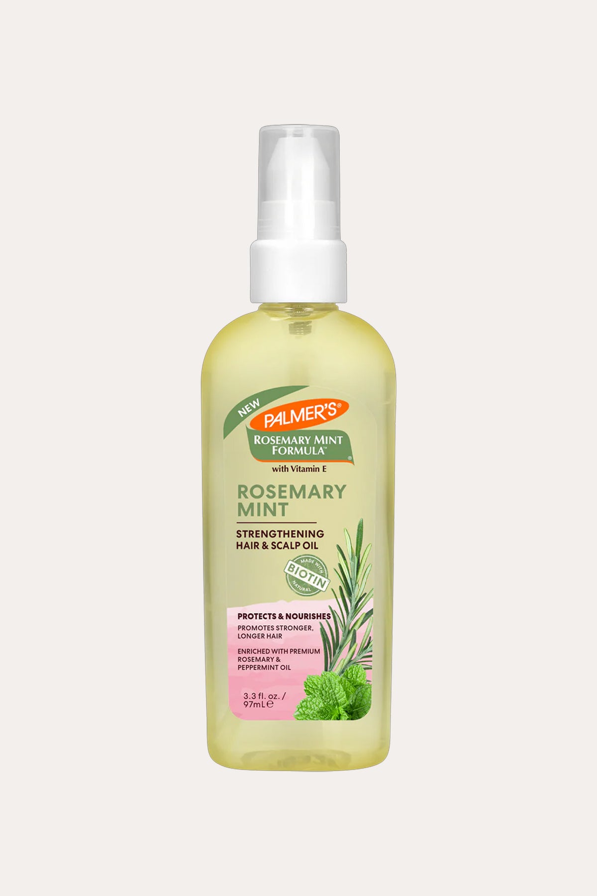 PALMER'S ROSEMARY MINT HAIR & SCALP OIL 3.3oz