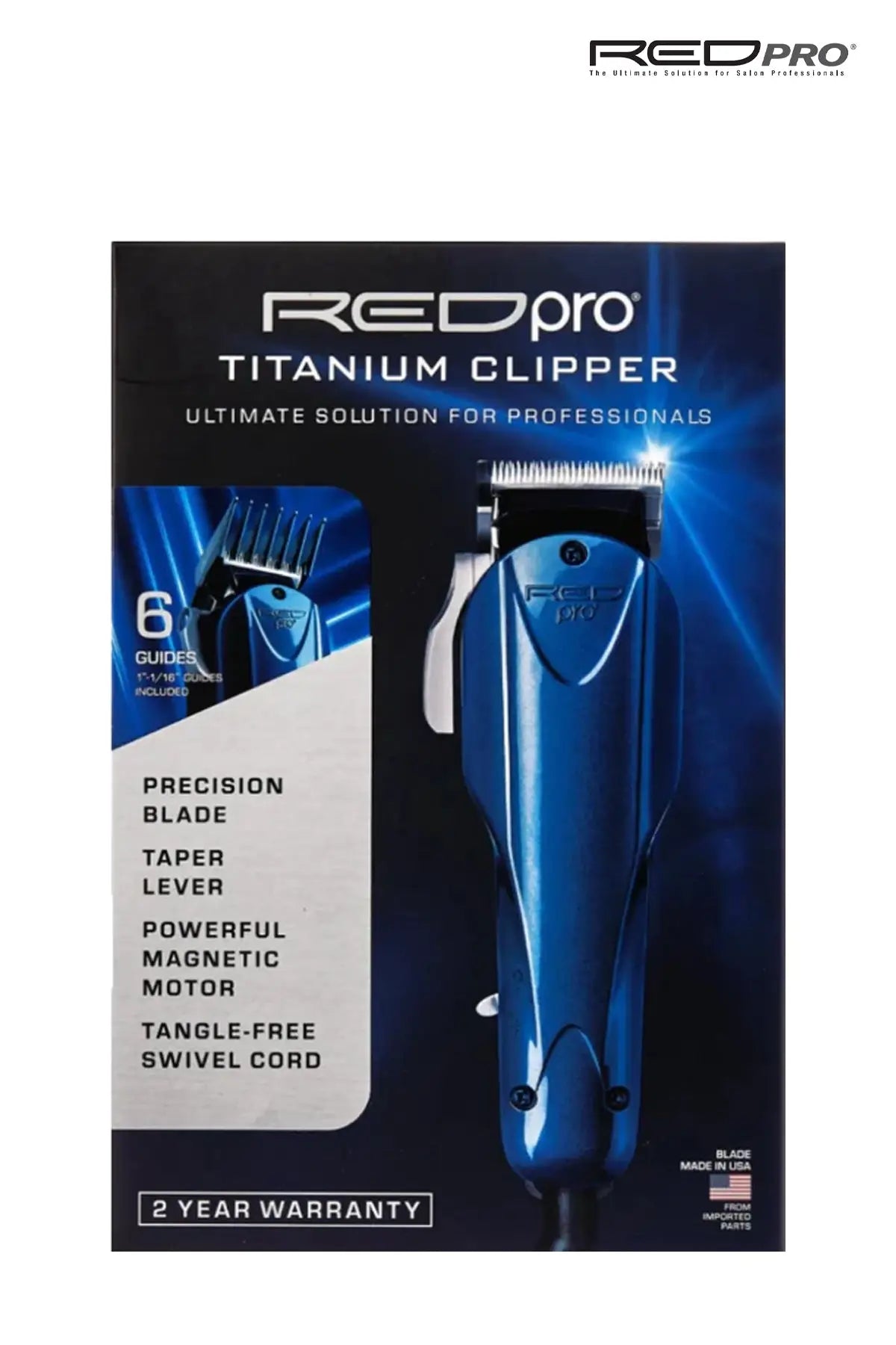 Red Razor Clipper RED PRO TITANIUM HAIR CLIPPER CRP01