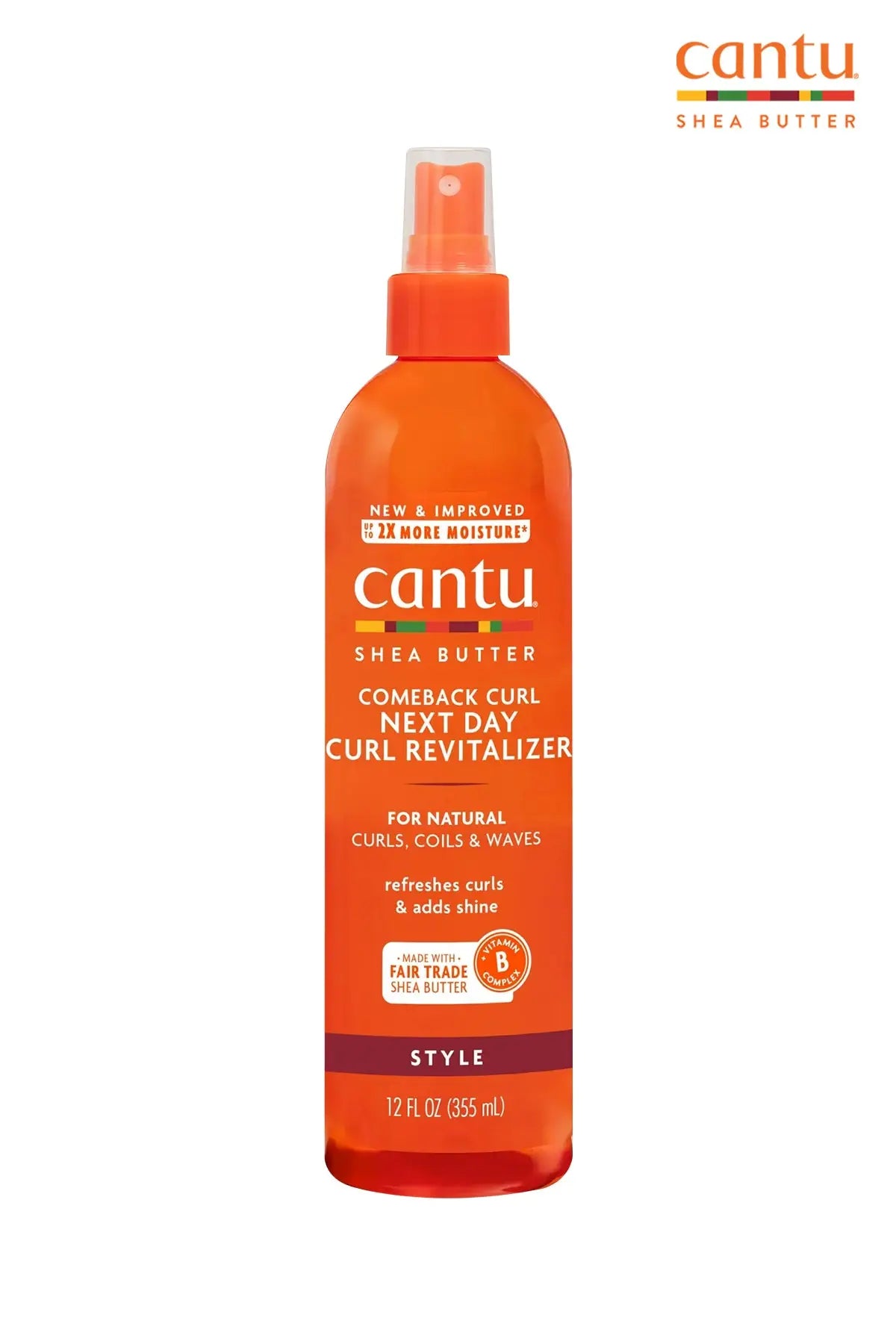 CANTU FOR NATURAL HAIR COMEBACK CURL NEXT DAY CURL REVITALIZER 12oz - BSW BEAUTY CANADA