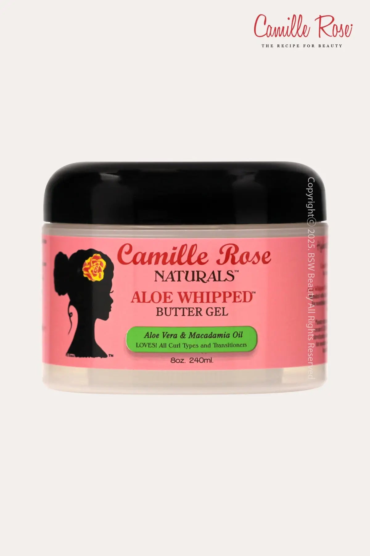 CAMILLE ROSE NATURALS ALOE WHIPPED BUTTER GEL ALOE VERA & MACADAMIA OIL 8oz - BSW BEAUTY CANADA