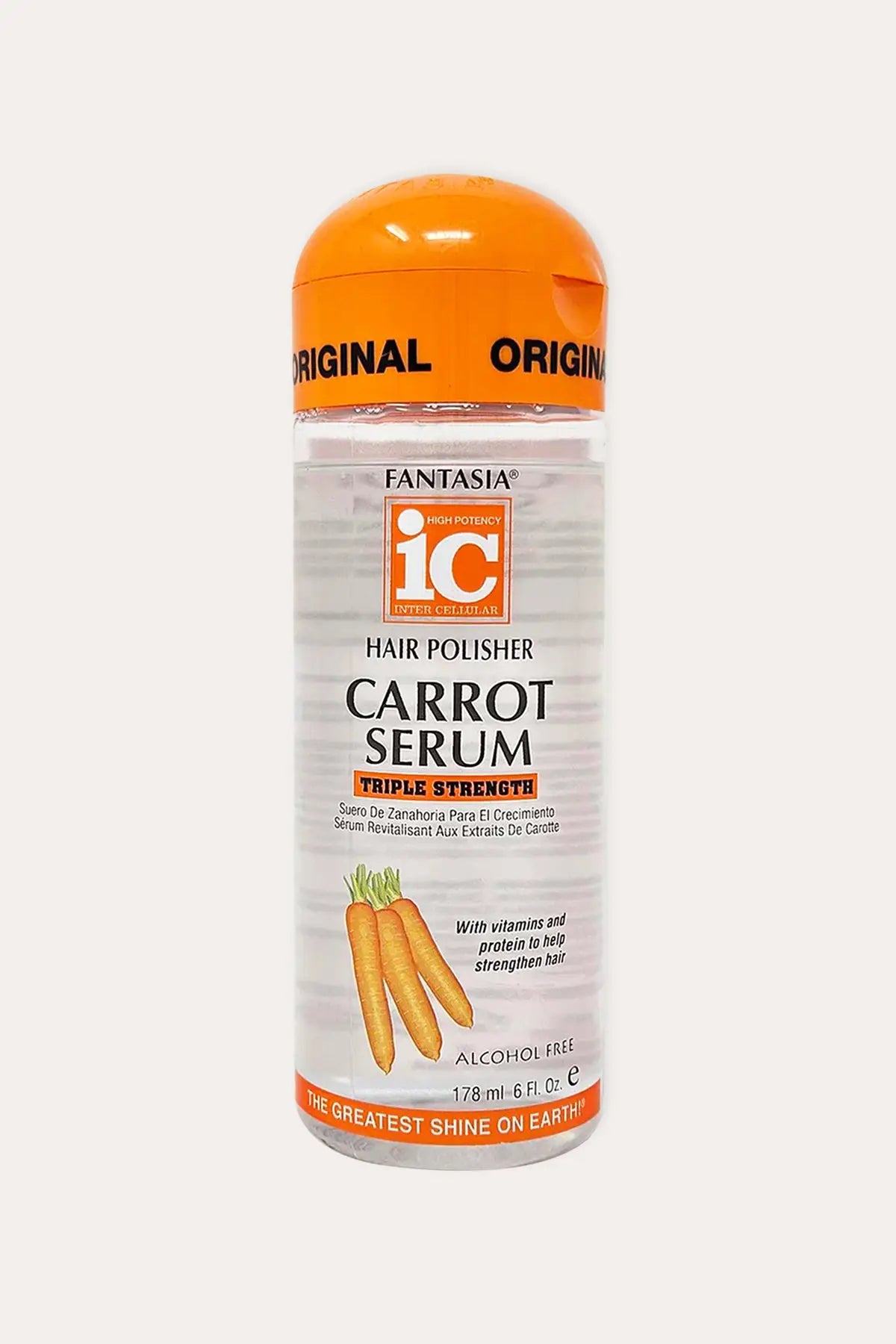 FANTASIA IC HAIR POLISHER CARROT SERUM 6oz - BSW BEAUTY CANADA