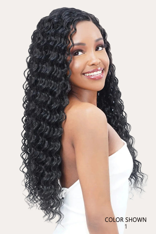 ZURY NATURAL BRAZILIAN HUMAN HAIR MIX WEAVE - DEEP 24" (SINGLE PACK) ZURY