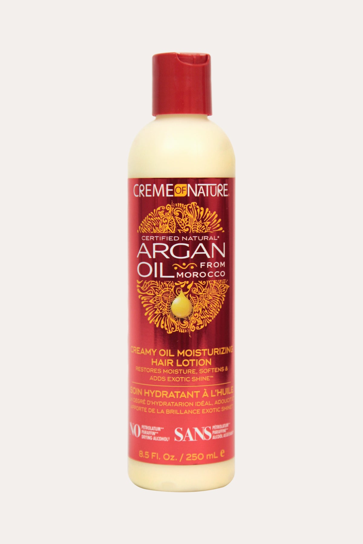 CREME OF NATURE ARGAN OIL CREAMY OIL MOISTURISING HAIR LOTION 8.45oz