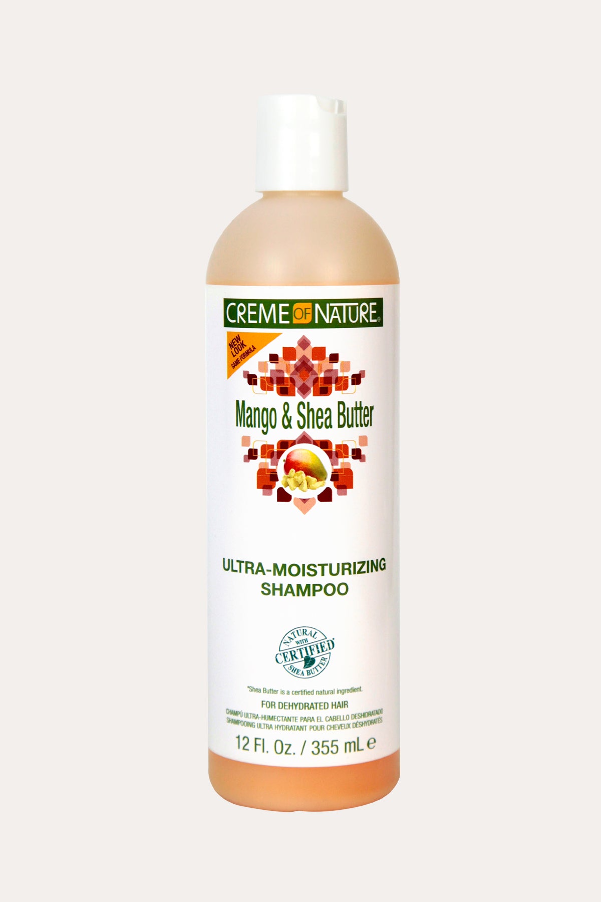 CREME OF NATURE MANGO & SHEA BUTTER ULTRA MOISTURIZING SHAMPOO 12oz