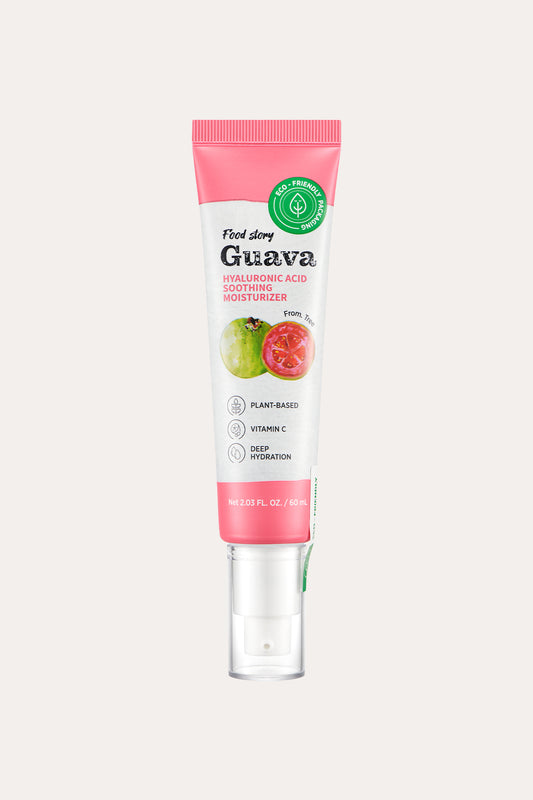 FOOD STORY GUAVA HYALURONIC ACID SOOTHING MOISTURIZER 2.03 FL. OZ. / 60 ml - BSW BEAUTY CANADA