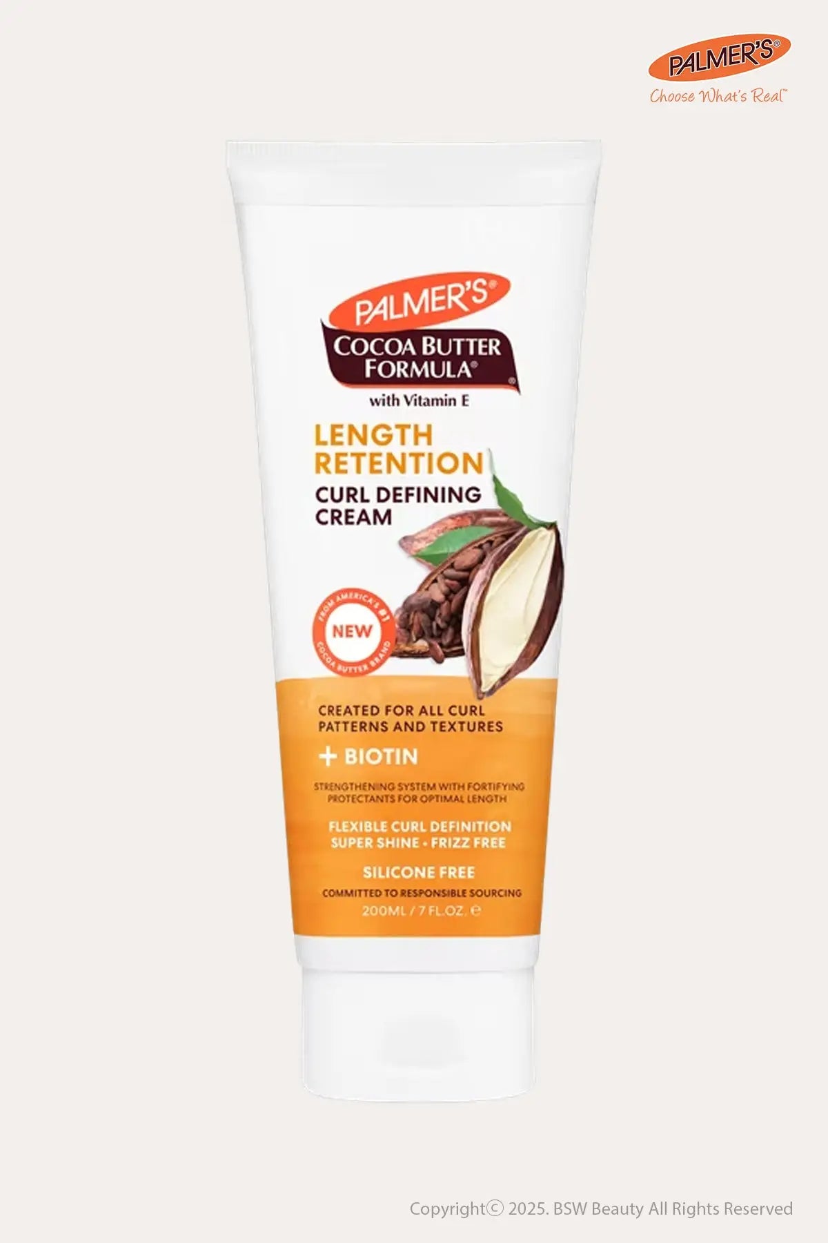 PALMER'S COCOA BUTTER FORMULA LENGTH RETENTION CURL DEFINING CREAM 7oz - BSW BEAUTY CANADA