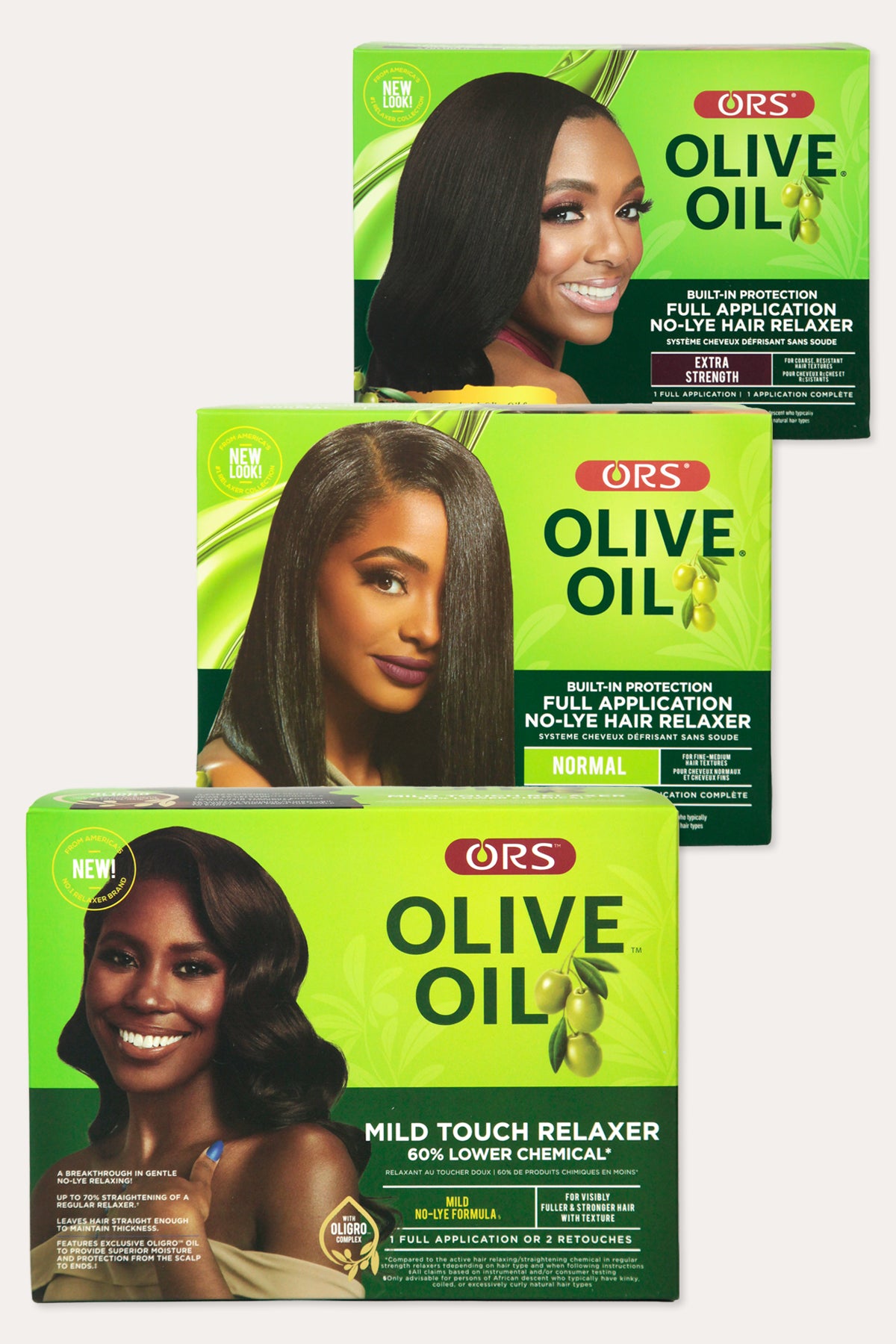 ORS OLIVE OIL BUILT IN PROTECTION FULL APPLICATION NO LYE HAIR RELAXER