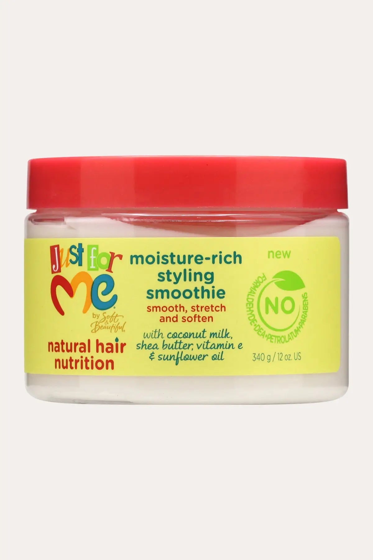 JUST FOR ME NATURAL HAIR NUTRITION MOISTURE-RICH STYLING SMOOTHIE 12oz - BSW BEAUTY CANADA