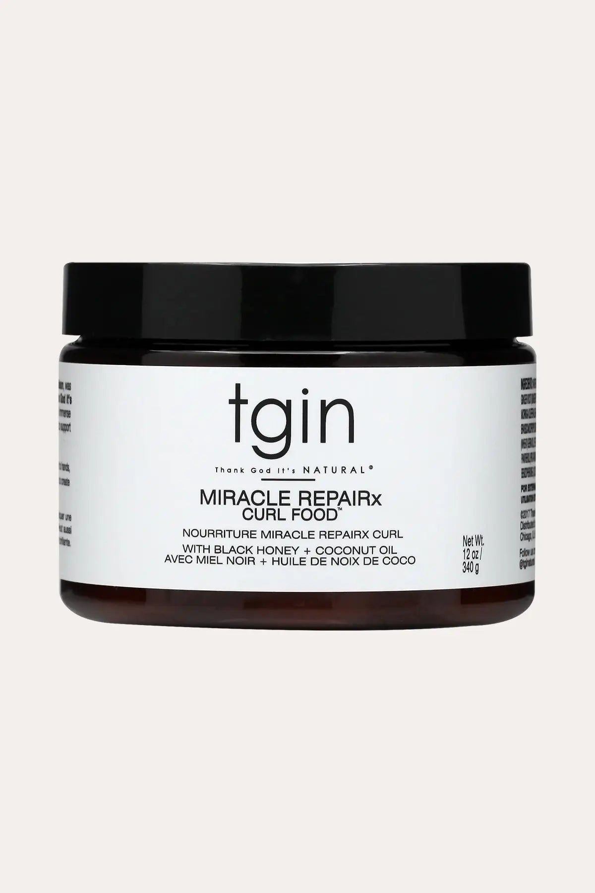 TGIN MIRACLE REPAIRX CURL FOOD DAILY MOISTURIZER 12oz - BSW BEAUTY CANADA