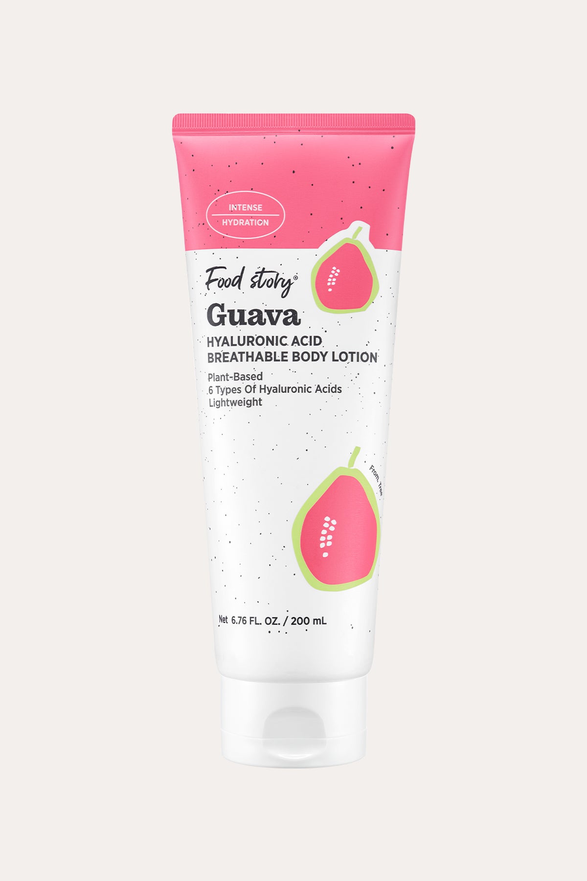 FOOD STORY GUAVA HYALURONIC ACID BREATHABLE BODY LOTION 6.76 FL. OZ. / 200 ml - BSW BEAUTY CANADA