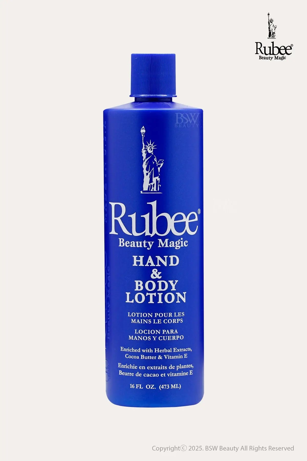RUBEE BEAUTY MAGIC HAND & BODY LOTION 16oz - BSW BEAUTY CANADA