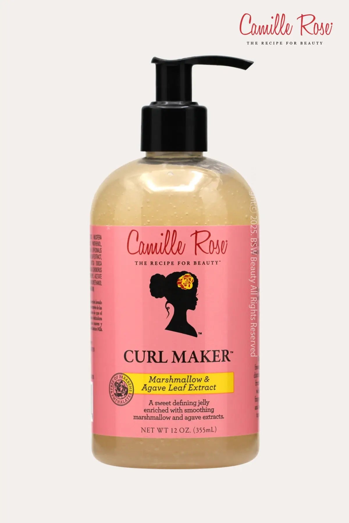 CAMILLE ROSE NATURALS CURL MAKER MARSHMALLOW & AGAVE LEAF EXTRACT 12oz - BSW BEAUTY CANADA