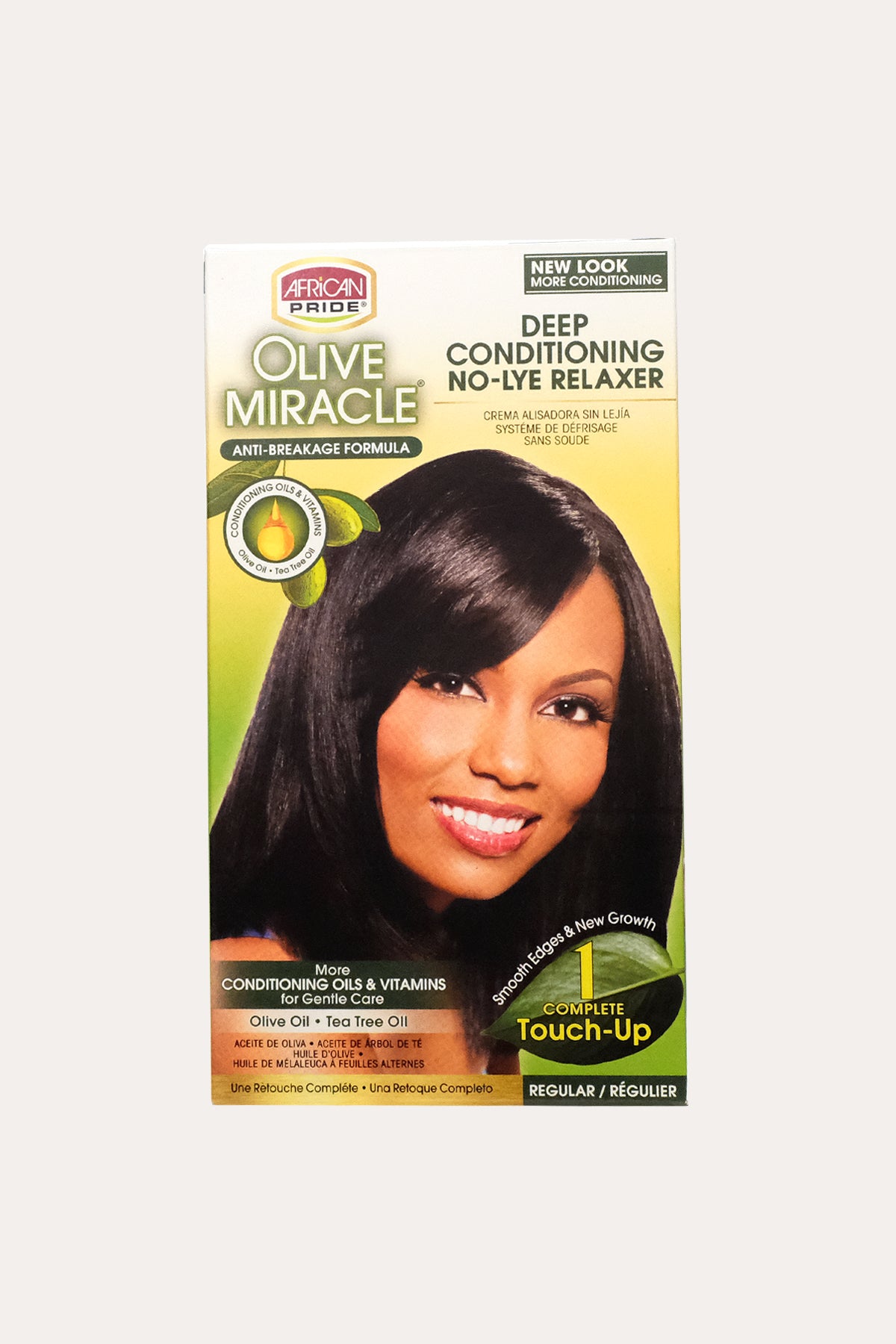 AFRICAN PRIDE OLIVE MIRACLE DEEP CONDITIONING NO-LYE RELAXER - REGULAR