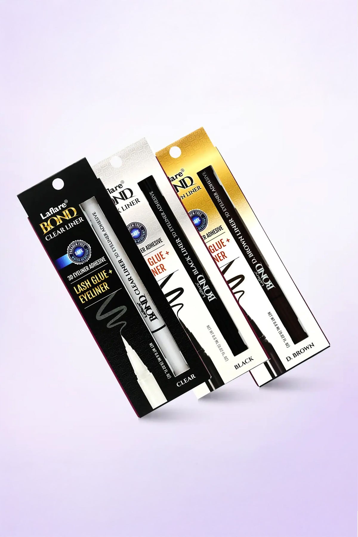 LAFLARE 3D EYELINER ADHESIVE LASH GLUE + EYELINER - BSW BEAUTY CANADA