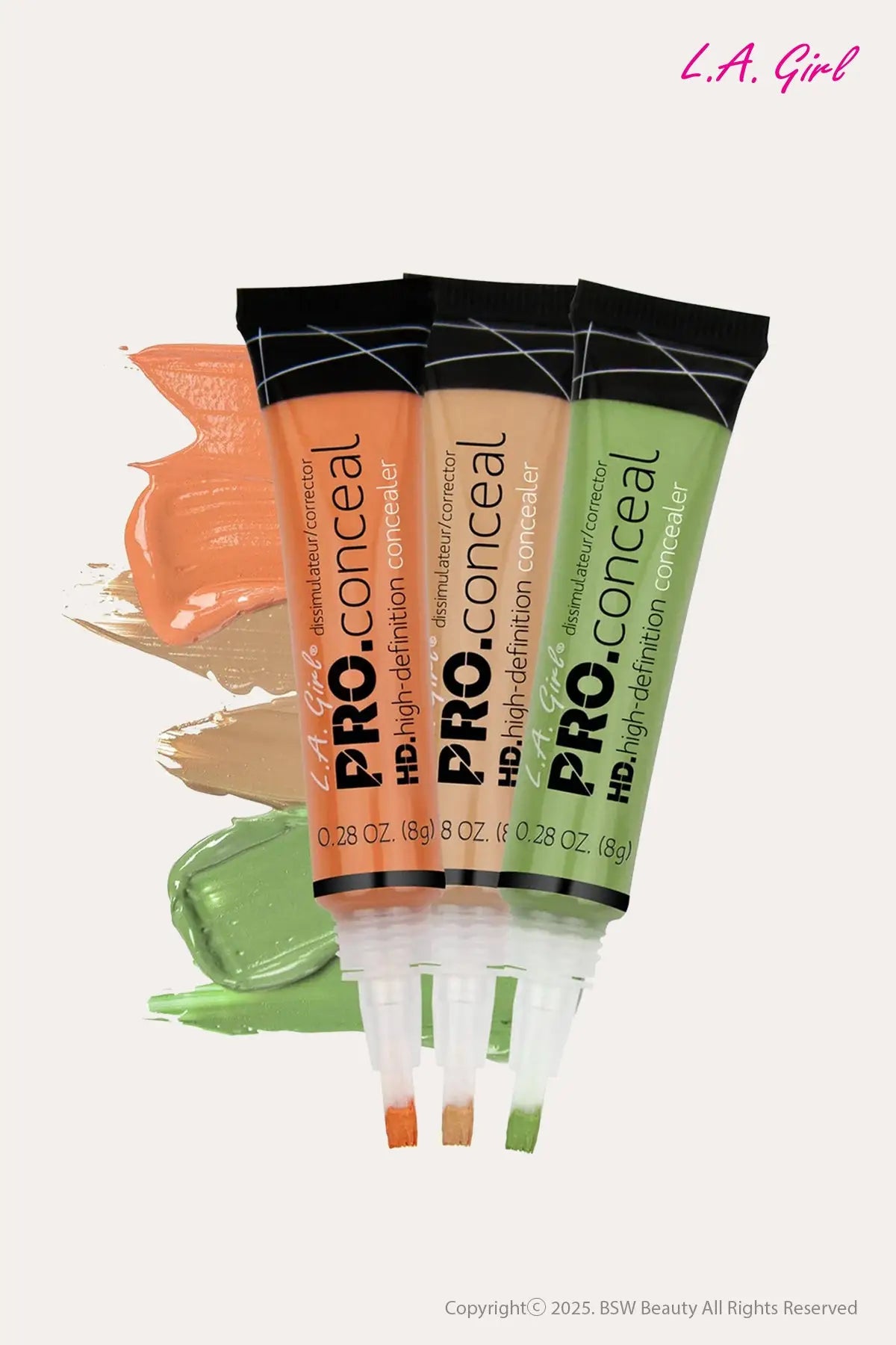 L.A. GIRL PRO HD CONCEAL 0.28oz - 24 COLORS - BSW BEAUTY CANADA