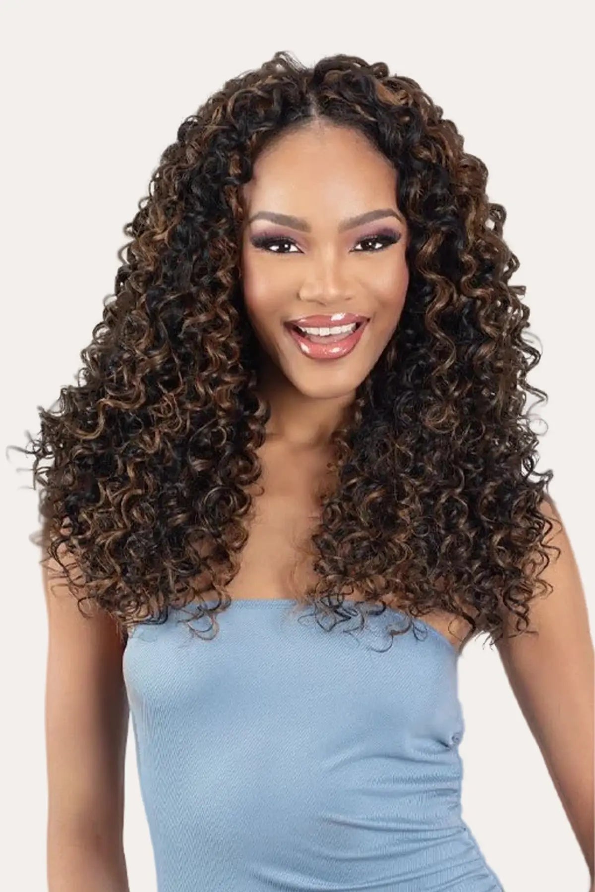 SHAKE N GO ORGANIQUE HAIR WEAVE - HAWAIIAN CURL 3PCS (18"20"22)