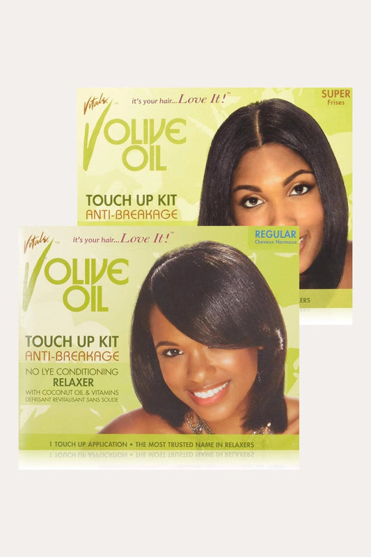 [완료] VITALE OLIVE OIL TOUCH UP KIT (ANTI-BREAKAGE NO-LYE CONDITIONING RELAXER) VITALE