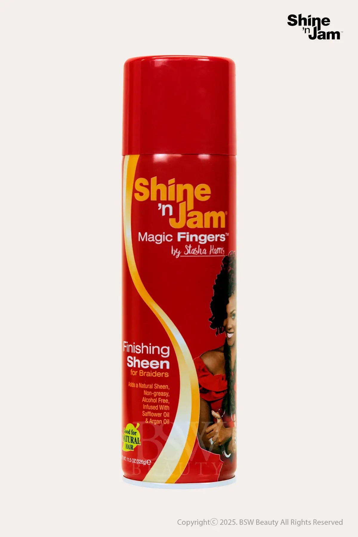 AMPRO SHINE 'N JAM MAGIC FINGERS FINISHING SHEEN SPRAY 11.5oz - BSW BEAUTY CANADA