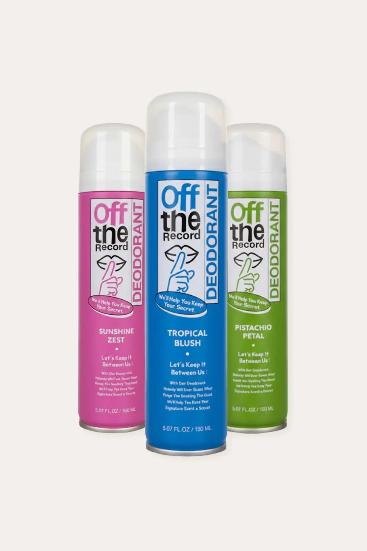 EBIN NEW YORK OFF THE RECORD DEODORANT 5.07oz EBIN NEW YORK
