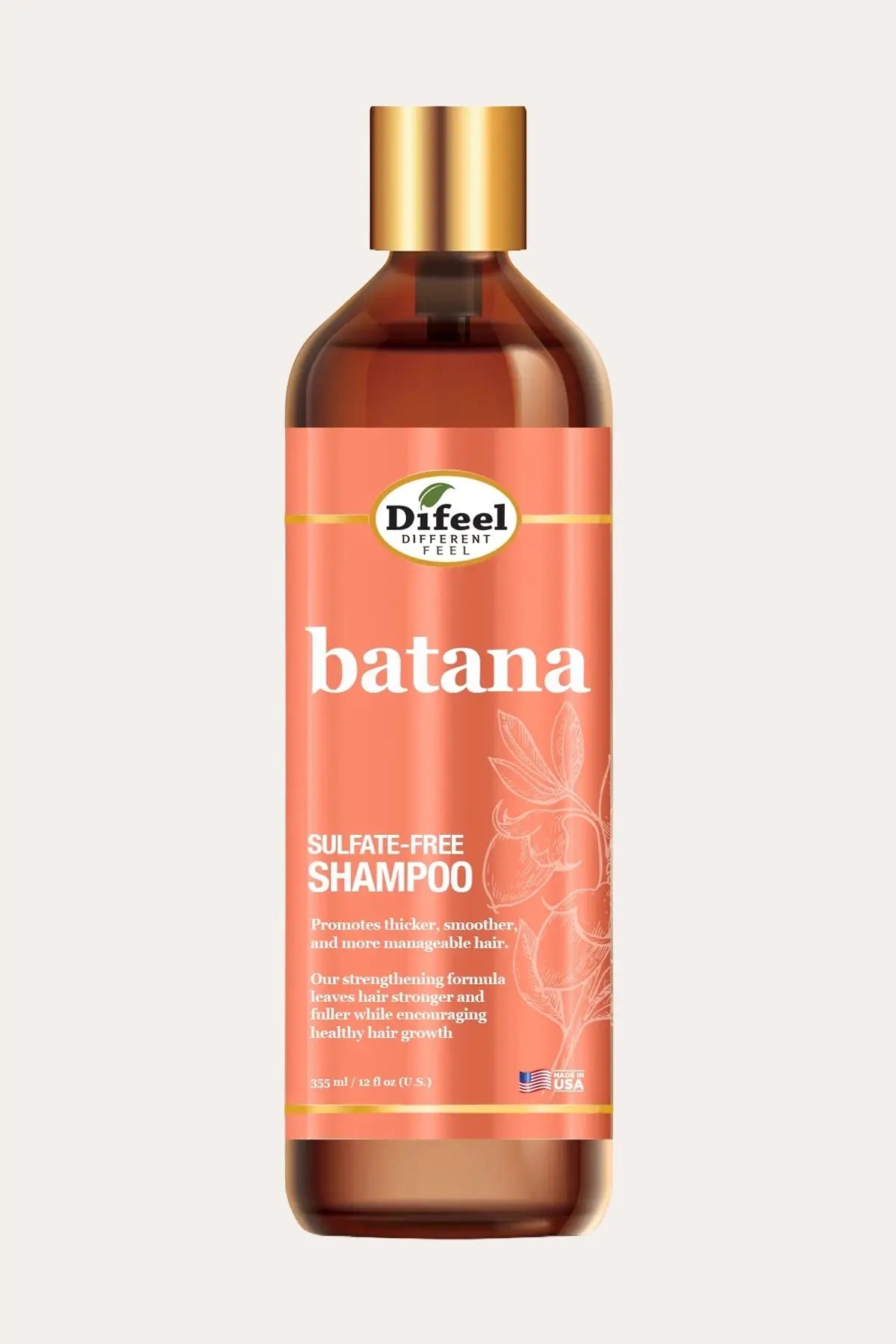 DIFEEL BATANA SHAMPOO SULFATE-FREE 12oz DIFEEL
