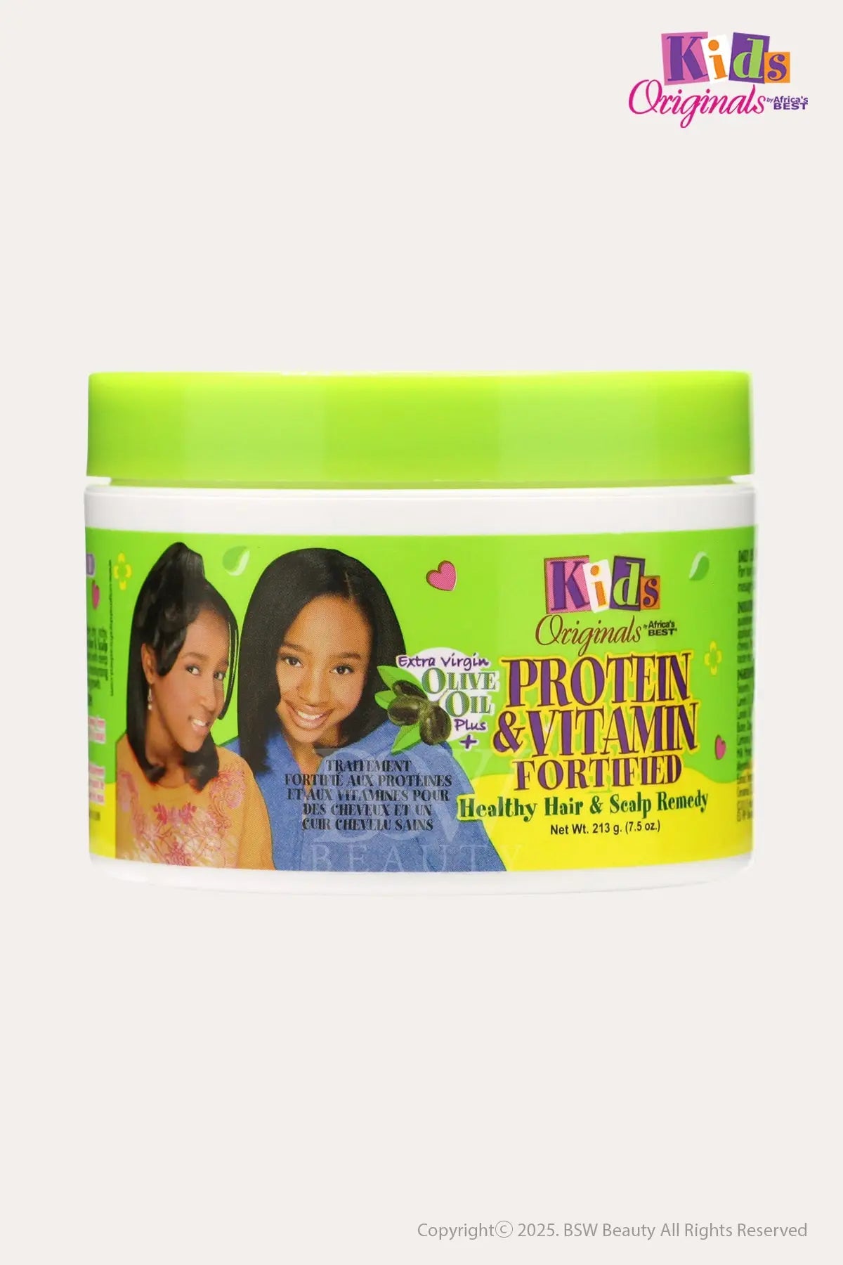 AFRICA'S BEST KIDS ORIGINALS PROTEIN & VITAMIN FORTIFIED HEALTHY HAIR & SCALP REMEDY 7.5oz