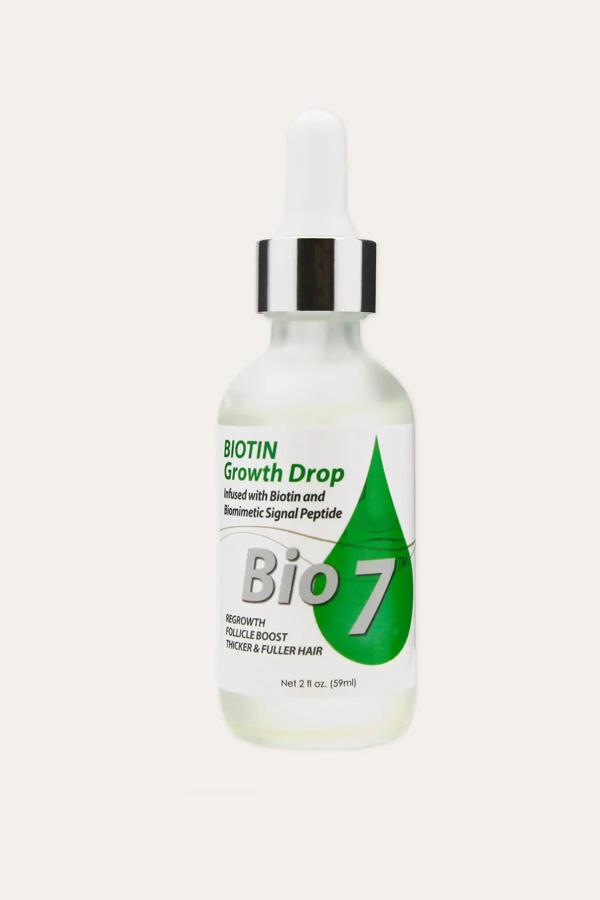 Bioseven Drop BY NATURES BIO 7 BIOTIN GROWTH DROP 2oz