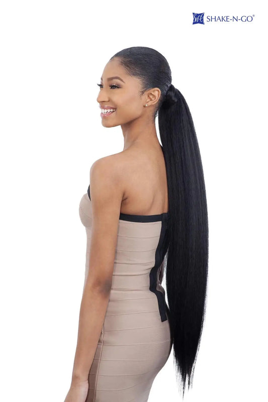 SHAKE N GO ORGANIQUE PONY PRO NATURAL YAKI 32" - BSW BEAUTY CANADA