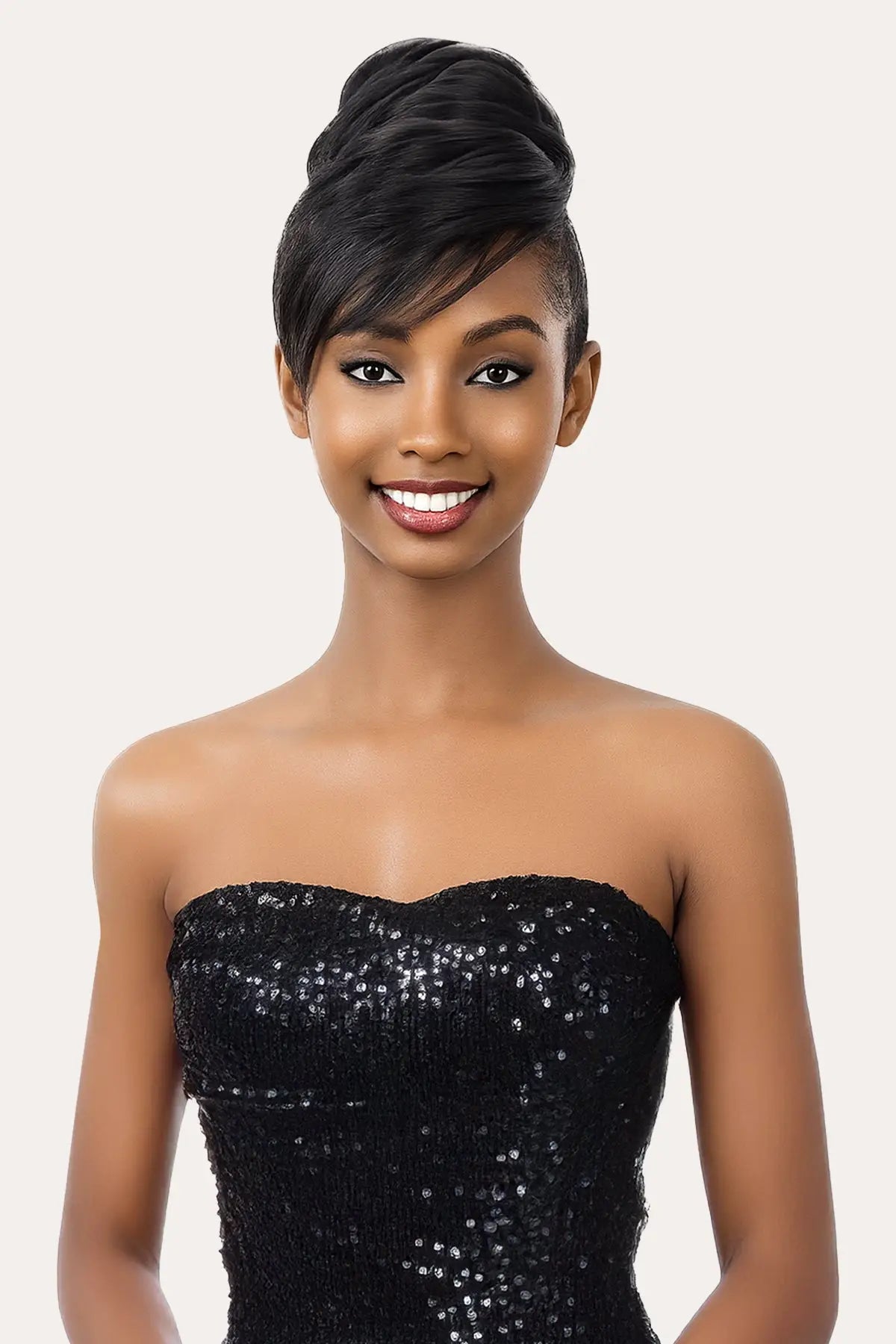 SHAKE N GO EQUAL SWOOP SIDE BUN & BANG 2PCS - TWSTED BUN BANG - BSW BEAUTY CANADA