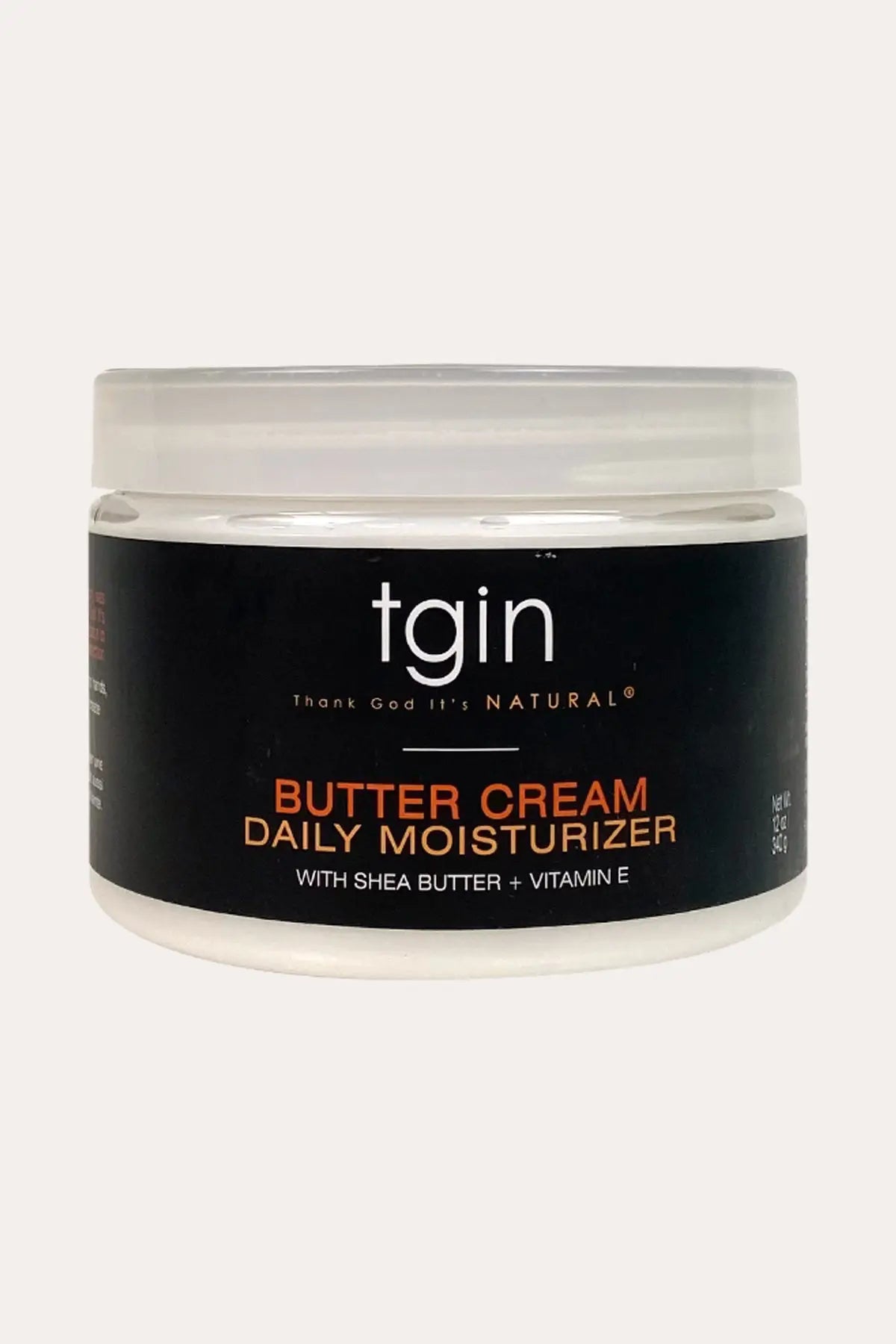 TGIN BUTTER CREAM DAILY MOISTURIZER WITH SHEA BUTTER + VITAMIN E 12oz - BSW BEAUTY CANADA