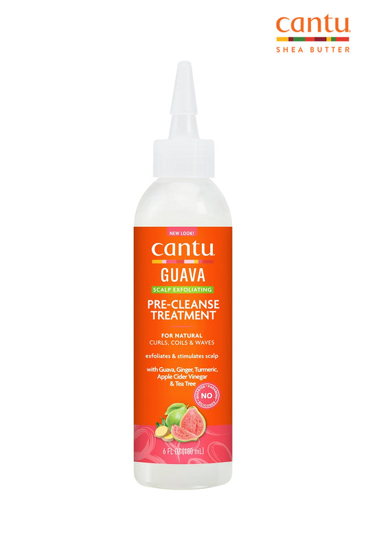 CANTU GUAVA & GINGER DRY SCALP EXFOLIATING PRE-POO TREATMENT W/TURMERIC 6oz - BSW BEAUTY CANADA