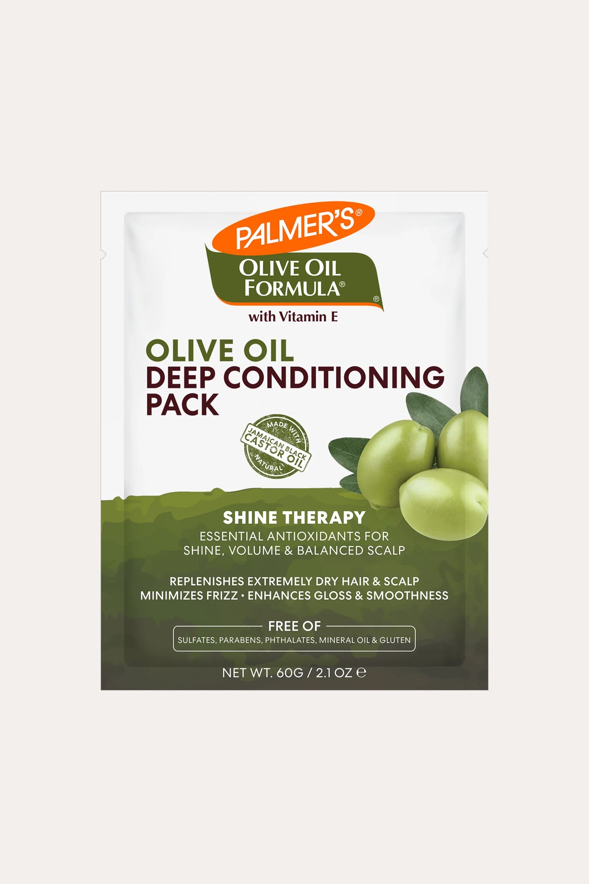 PALMER'S OLIVE OIL DEEP CONDITIONING PACK 2.1oz