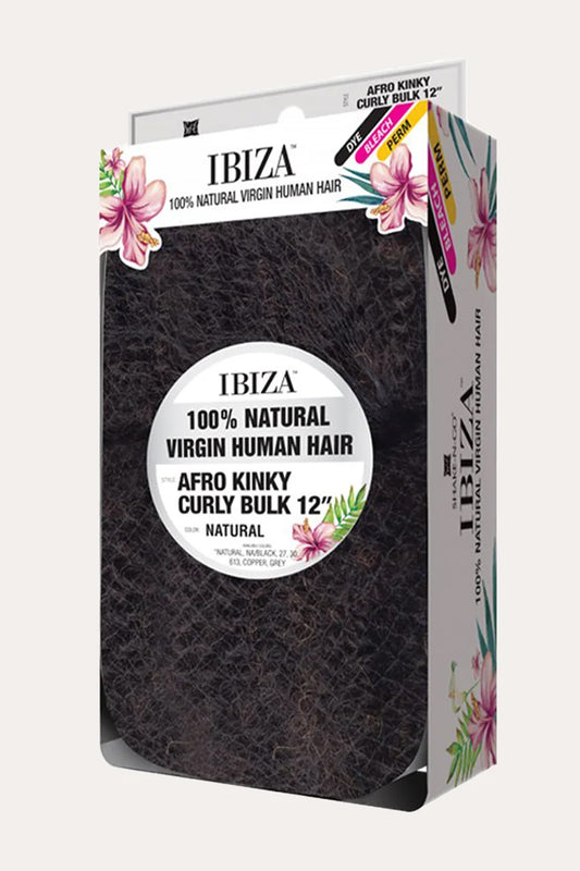 SHAKE N GO VIRGIN HUMAN HAIR IBIZA AFRO KINKY CULRY BULK 12" - BSW BEAUTY CANADA