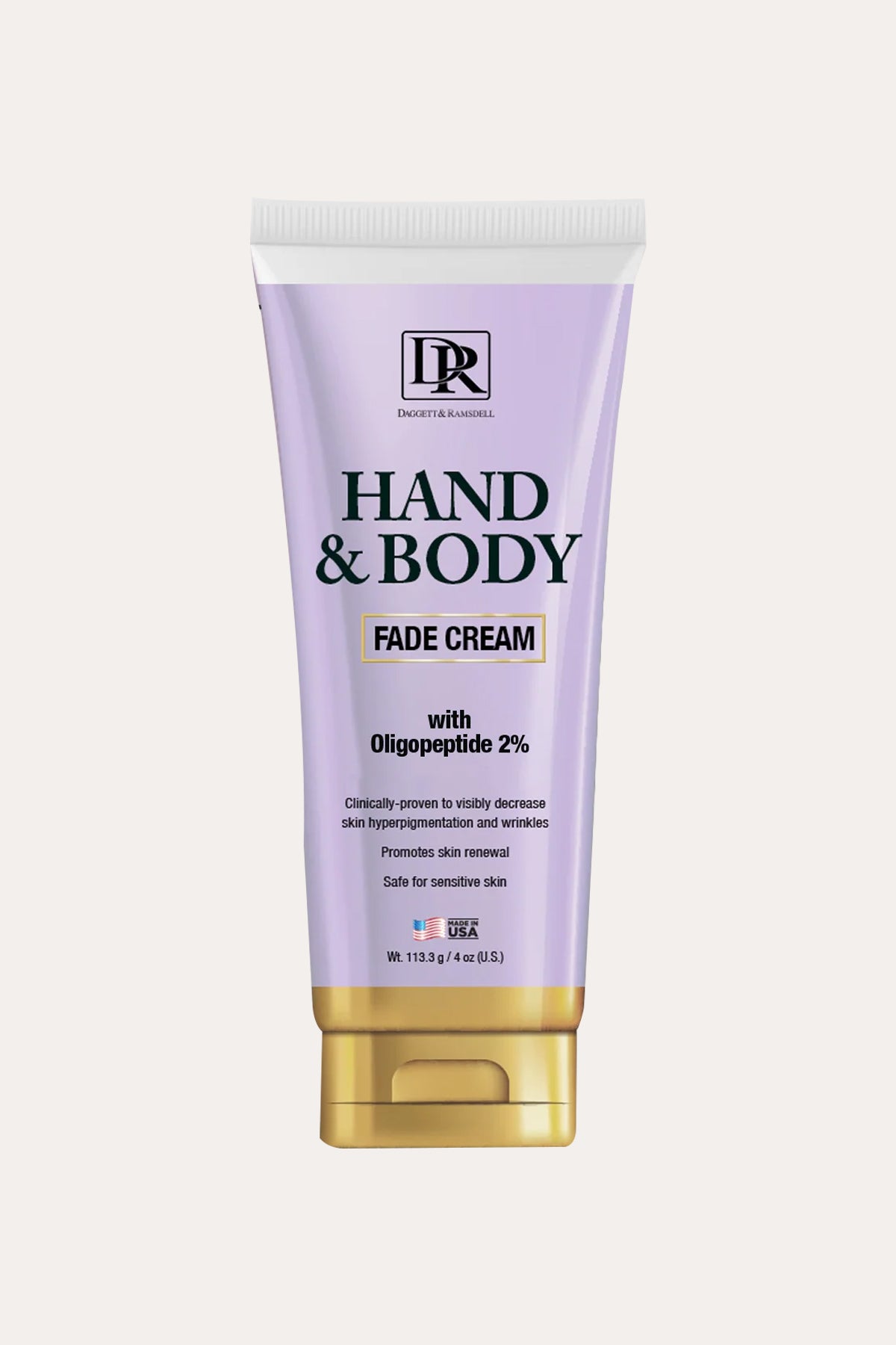 DAGGETT & RAMSDELL HAND BODY FADE CREAM WITH OLIGOPEPTIDE 2% 4oz - BSW BEAUTY CANADA
