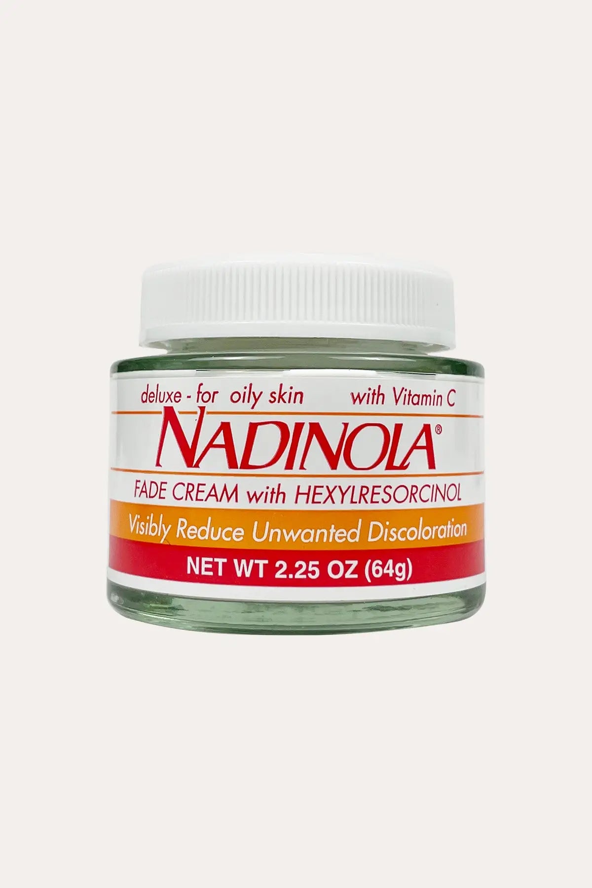 NADINOLA FADE CREAM - DELUXE FOR OILY SKIN WITH VITAMIN C 2.25oz - BSW BEAUTY CANADA
