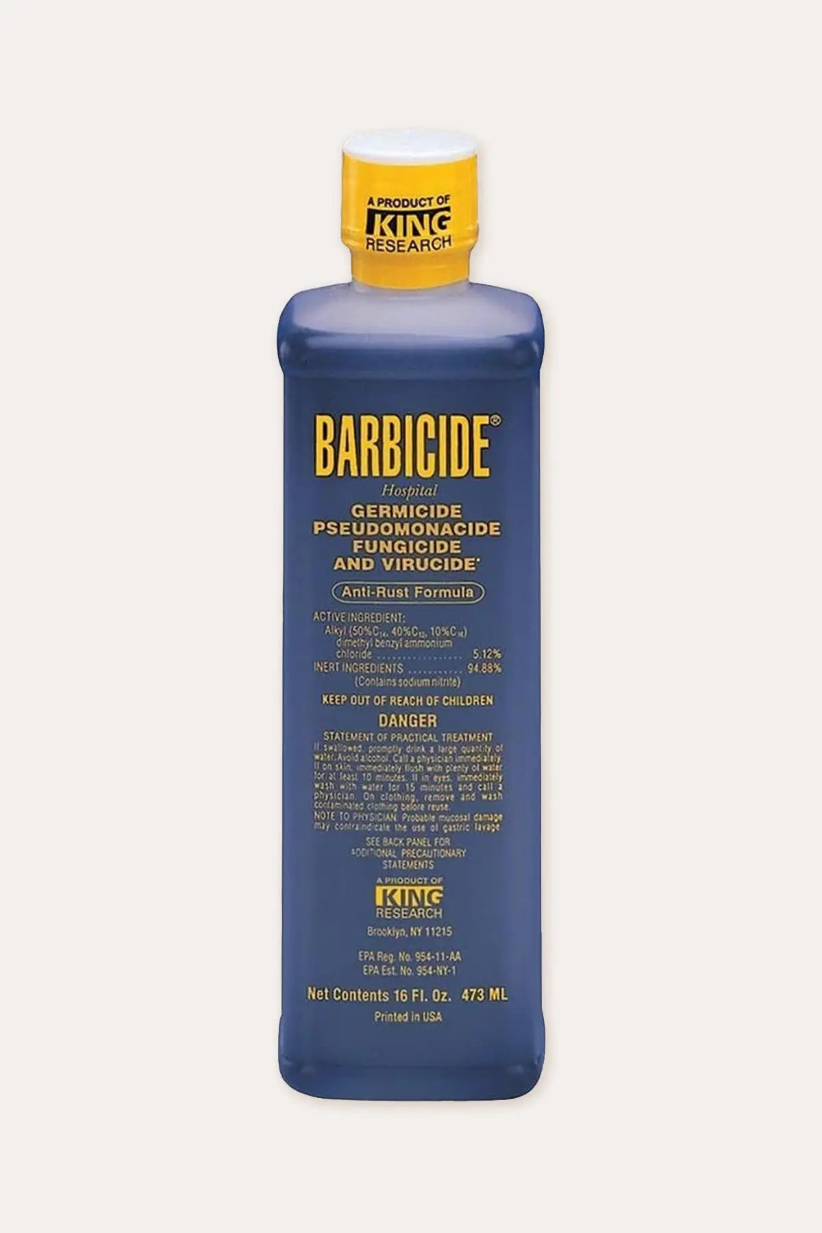 Barbecide Solution BARBICIDE DISINFECTANT SOLUTION 473ml