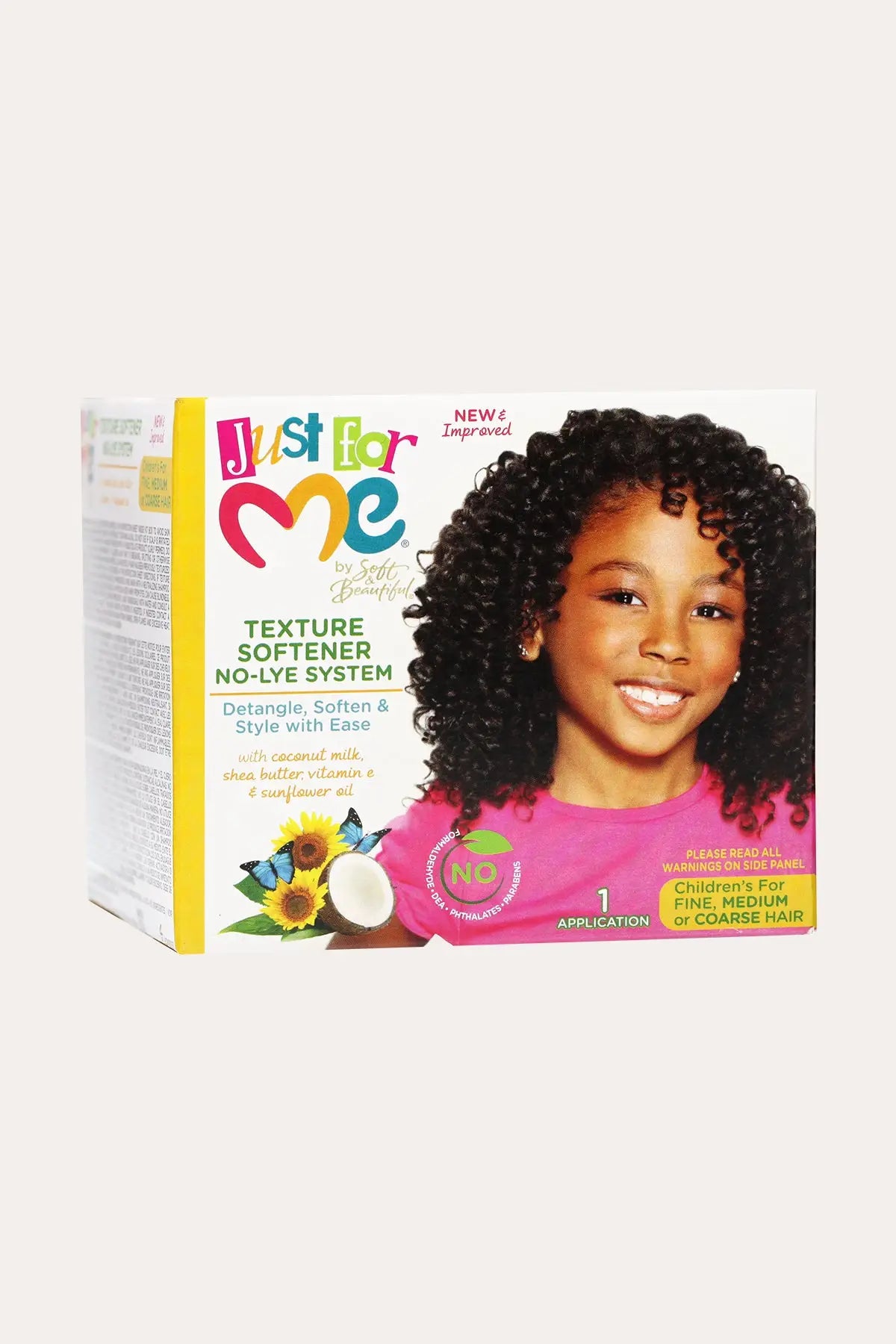 JUST FOR ME TEXTURE SOFTENER NO-LYE SYSTEM - BSW BEAUTY CANADA