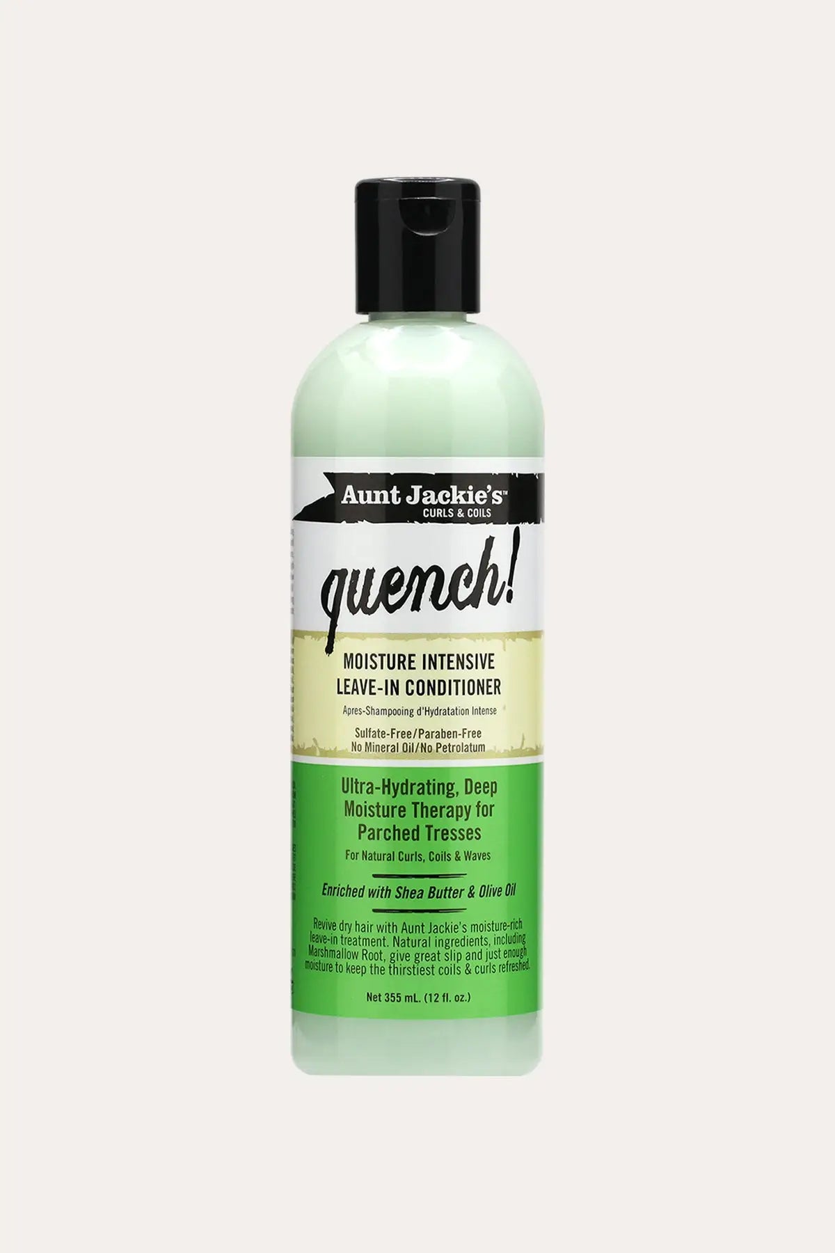 AUNT JACKIES QUENCH! MOISTURE INTENSIVE LEAVE-IN CONDITIONER - BSW BEAUTY CANADA