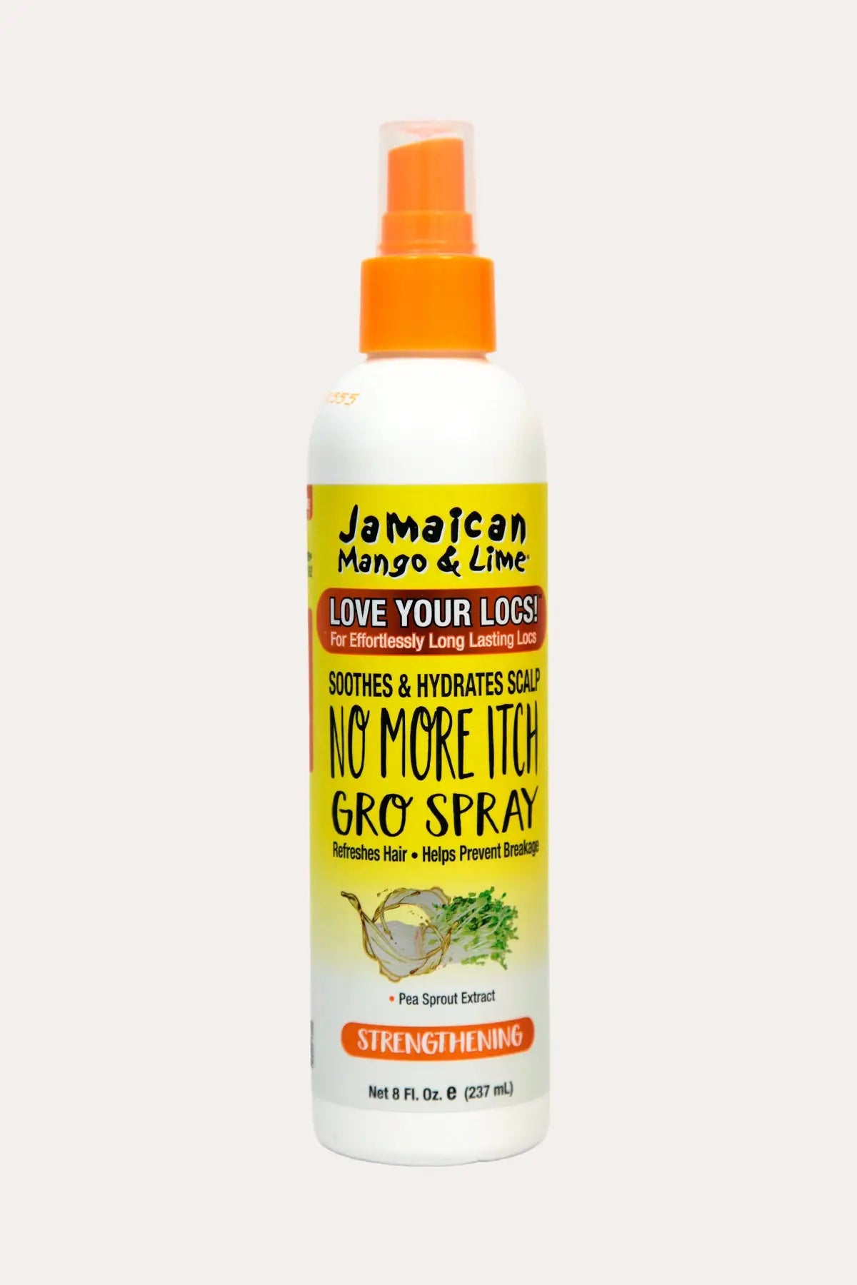 JAMAICAN MANGO & LIME NO MORE ITCH SOOTHES & HYDRATES SCALP GRO SPRAY 8oz