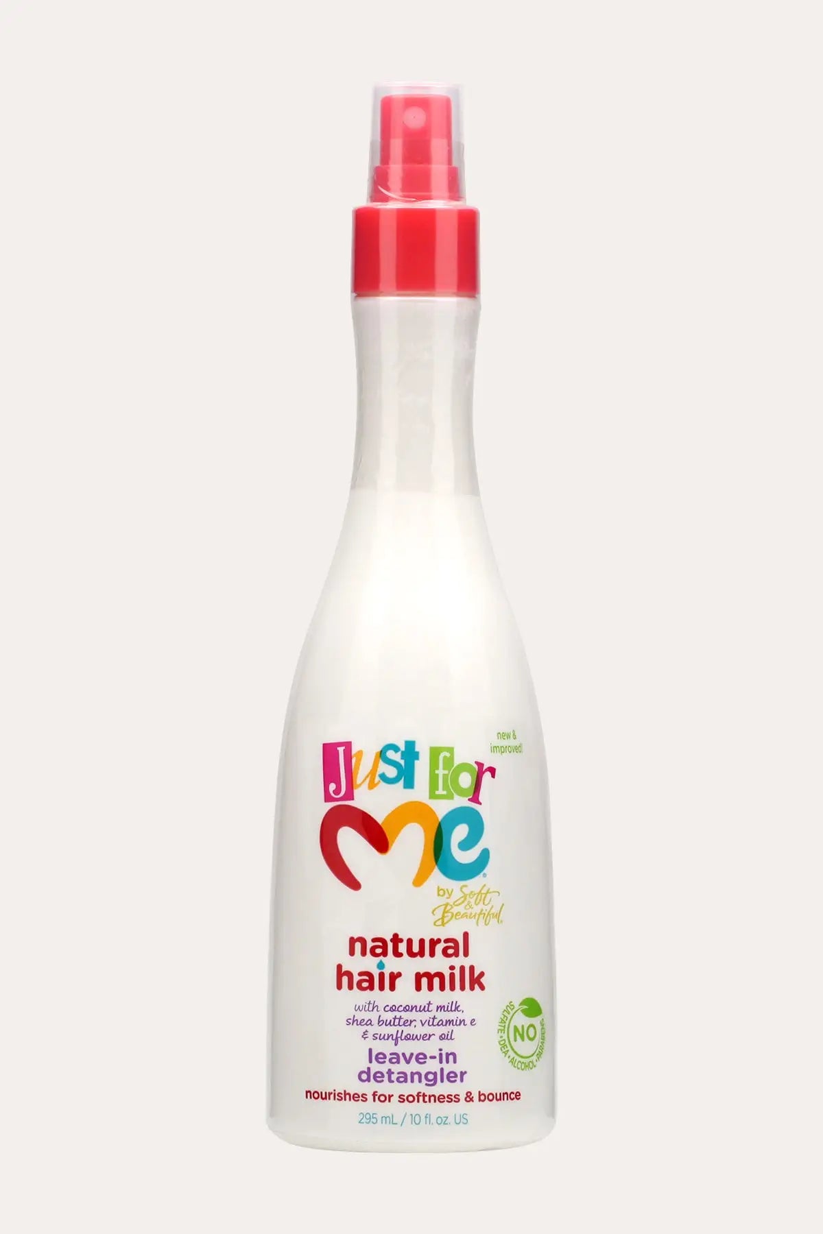 JUST FOR ME NATURAL HAIR MILK LEAVE-IN DETANGLER 10oz - BSW BEAUTY CANADA