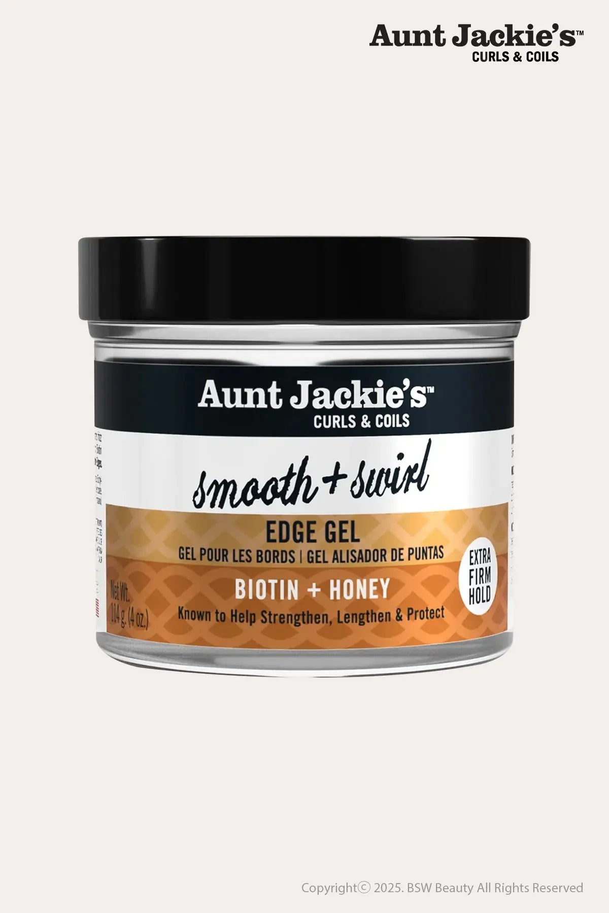AUNT JACKIES BIOTIN+HONEY EDGE GEL 4oz - BSW BEAUTY CANADA