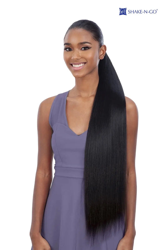 SHAKE N GO ORGANIQUE PONY PRO YAKY STRAIGHT 32" - BSW BEAUTY CANADA