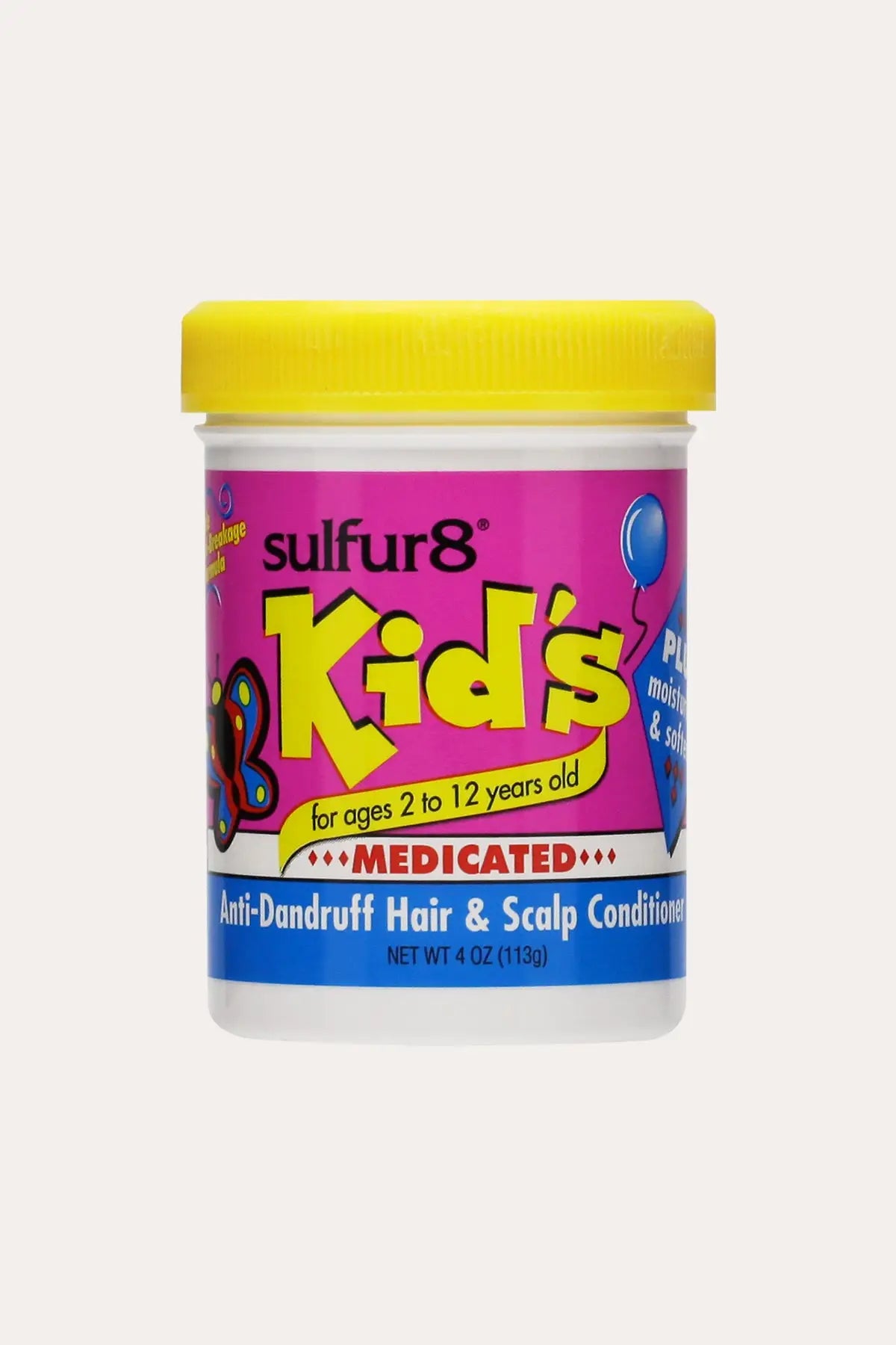 SULFUR8 KID'S MEDICATED ANTI-DANDRUFF HAIR & SCAPL CONDITIONER 4oz - BSW BEAUTY CANADA