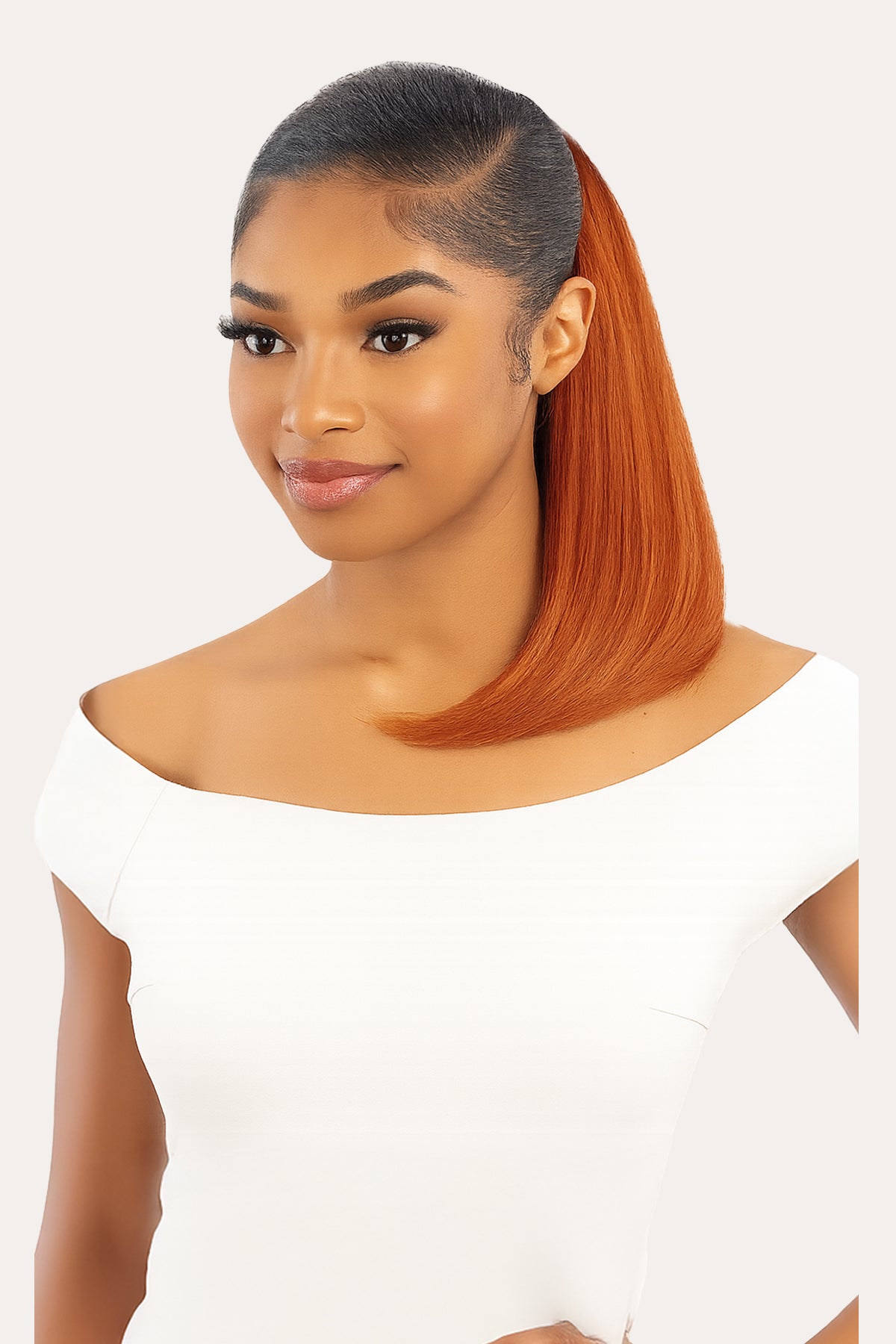 SHAKE N GO QUE DRAWSTRING PONYTAIL - STRAIGHT 14" - BSW BEAUTY CANADA