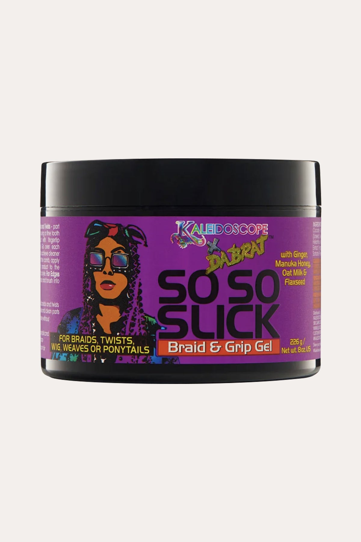 KALEIDOSCOPE DA BRAT SO SO SLICK BRAID & GRIP GEL 8oz - BSW BEAUTY CANADA