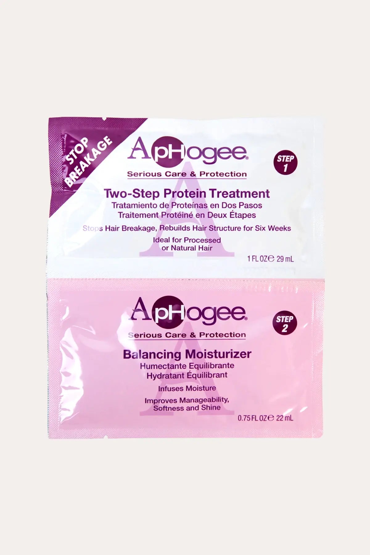 APHOGEE 2 STEP PROTEIN TREATMENT DUO KIT APHOGEE