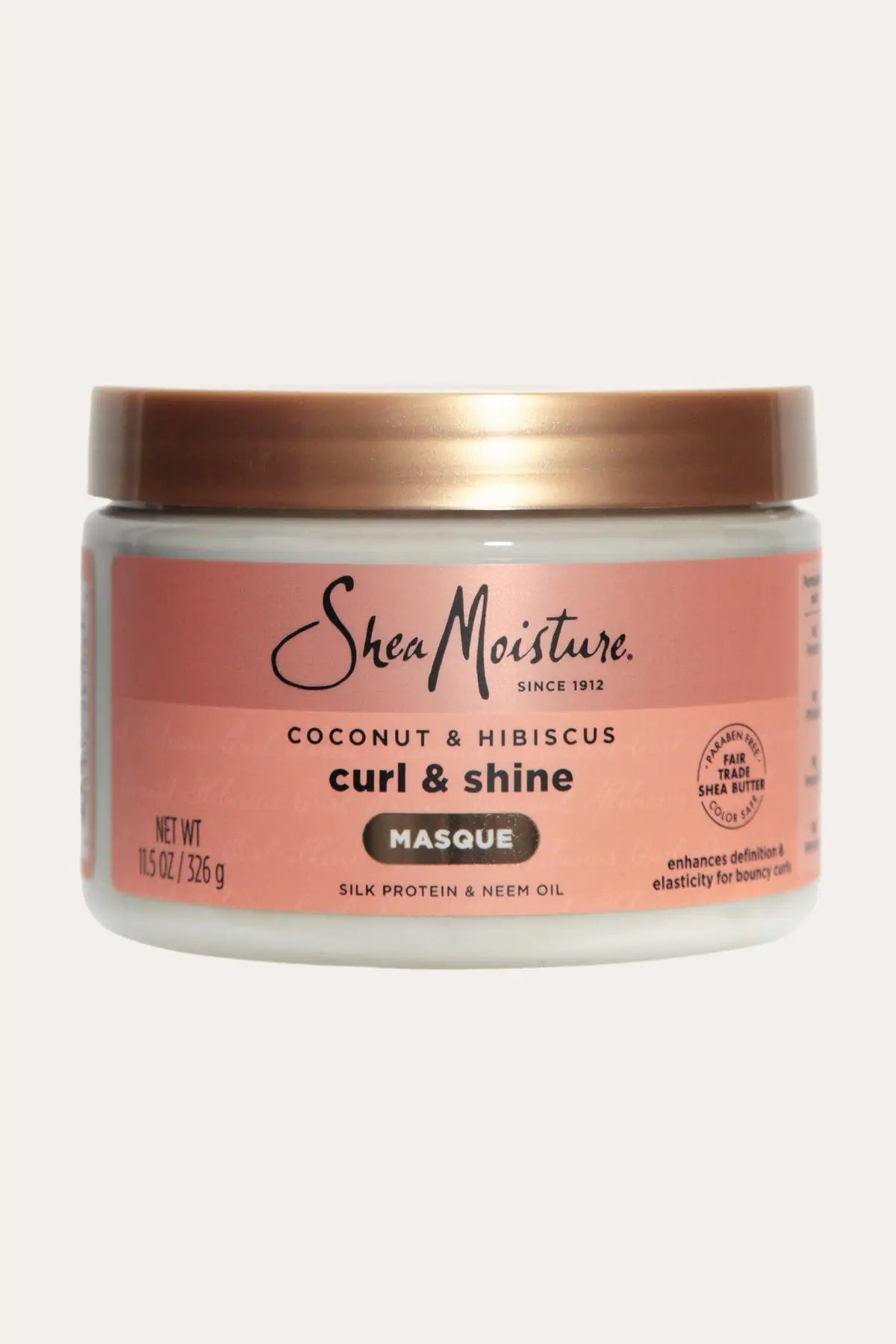 SHEA MOISTURE COCONUT & HIBISCUS HAIR MASK 11.5oz SHEA MOISTURE